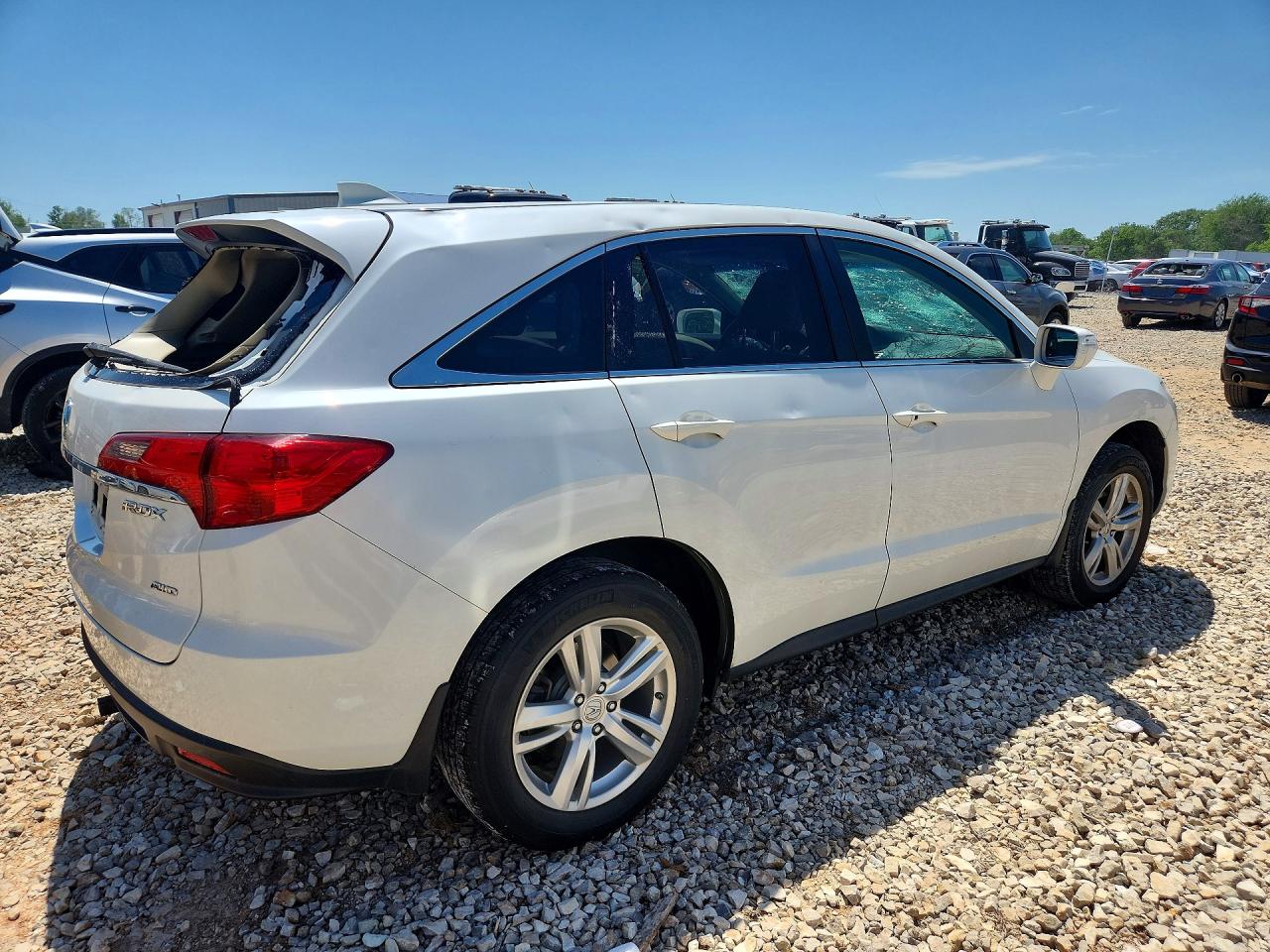 2013 Acura Rdx Technology Белый vin: 5J8TB4H56DL020189