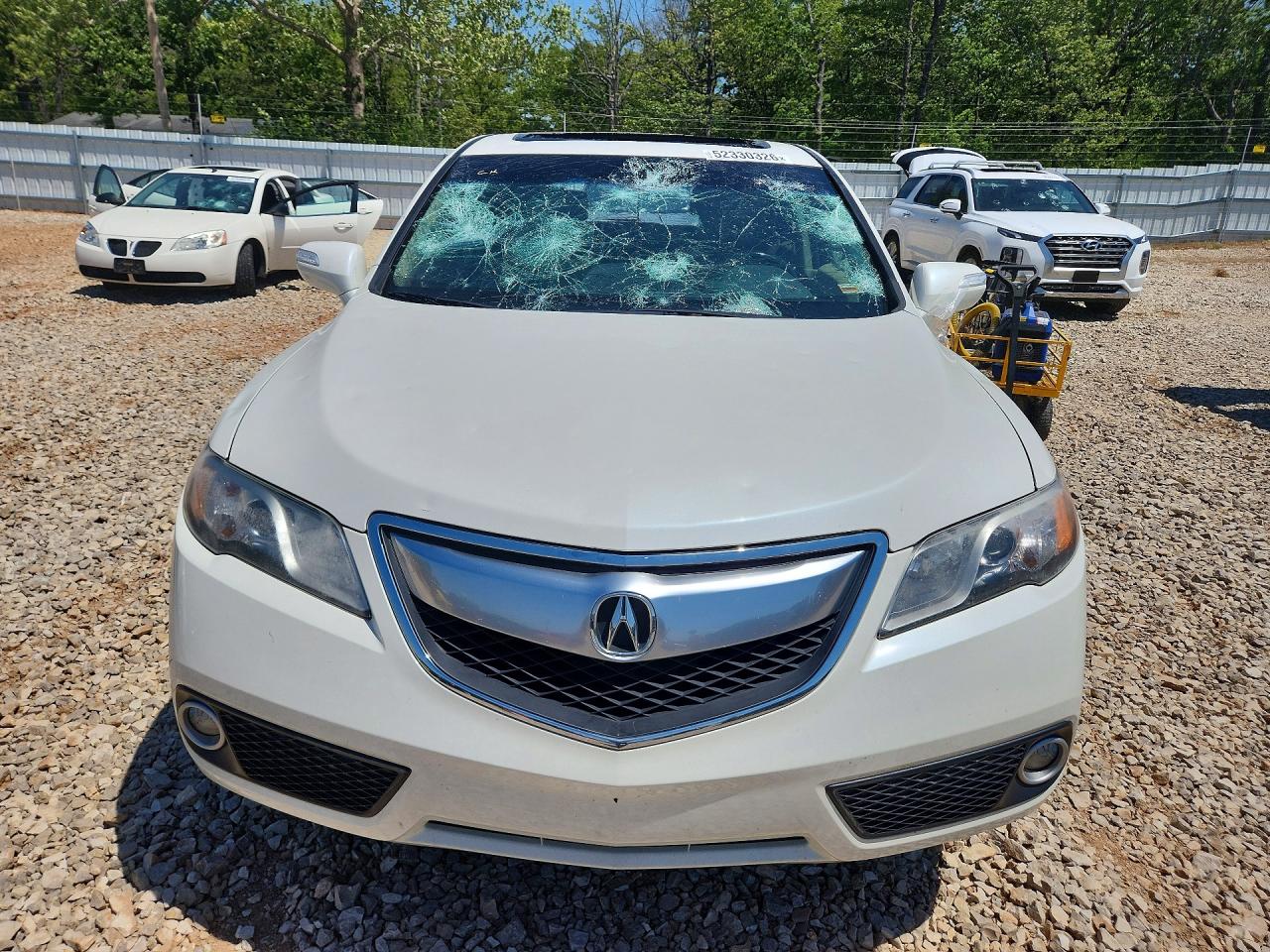 2013 Acura Rdx Technology Белый vin: 5J8TB4H56DL020189