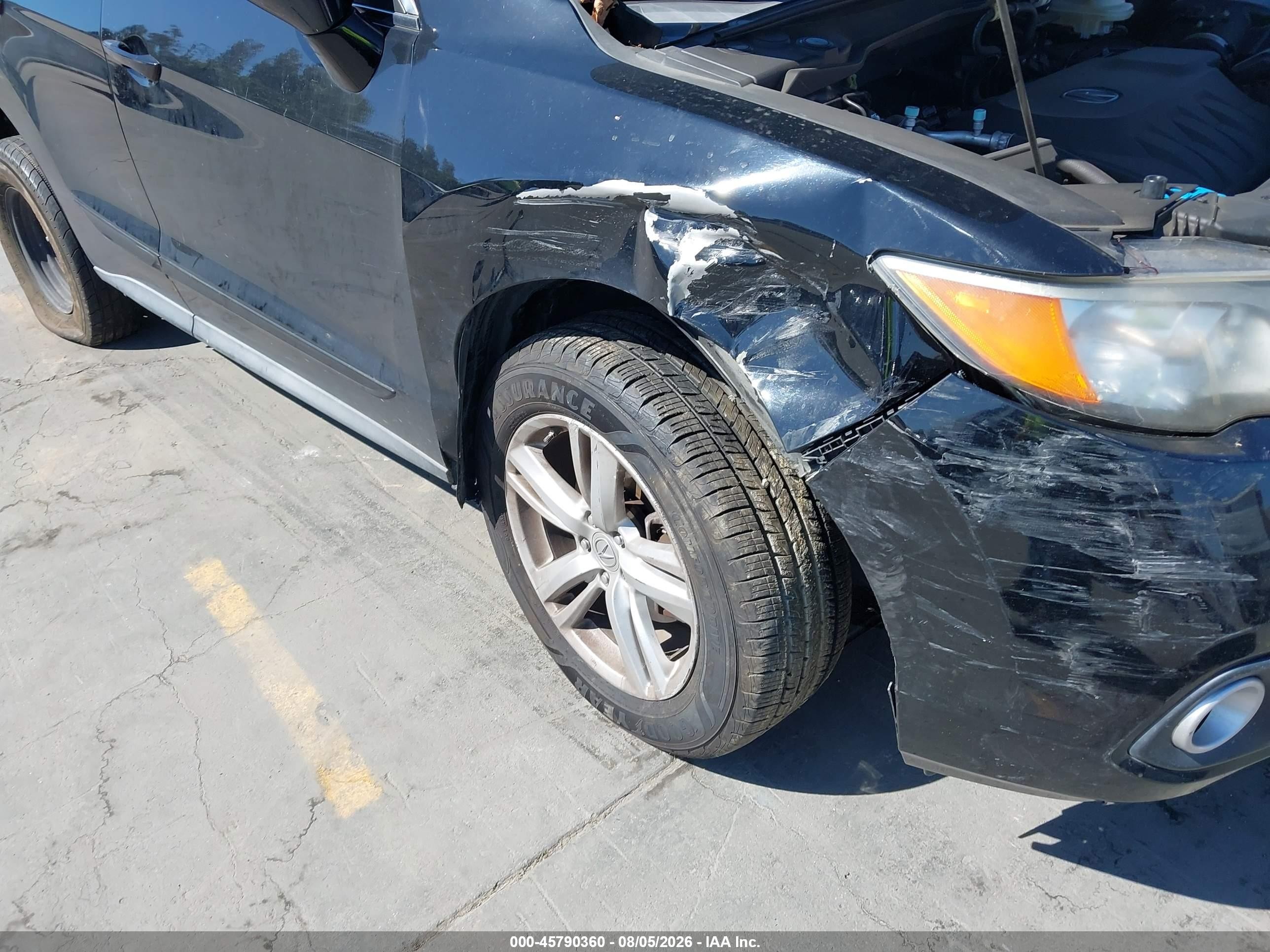 2014 Acura Rdx   Black vin: 5J8TB4H56EL001336
