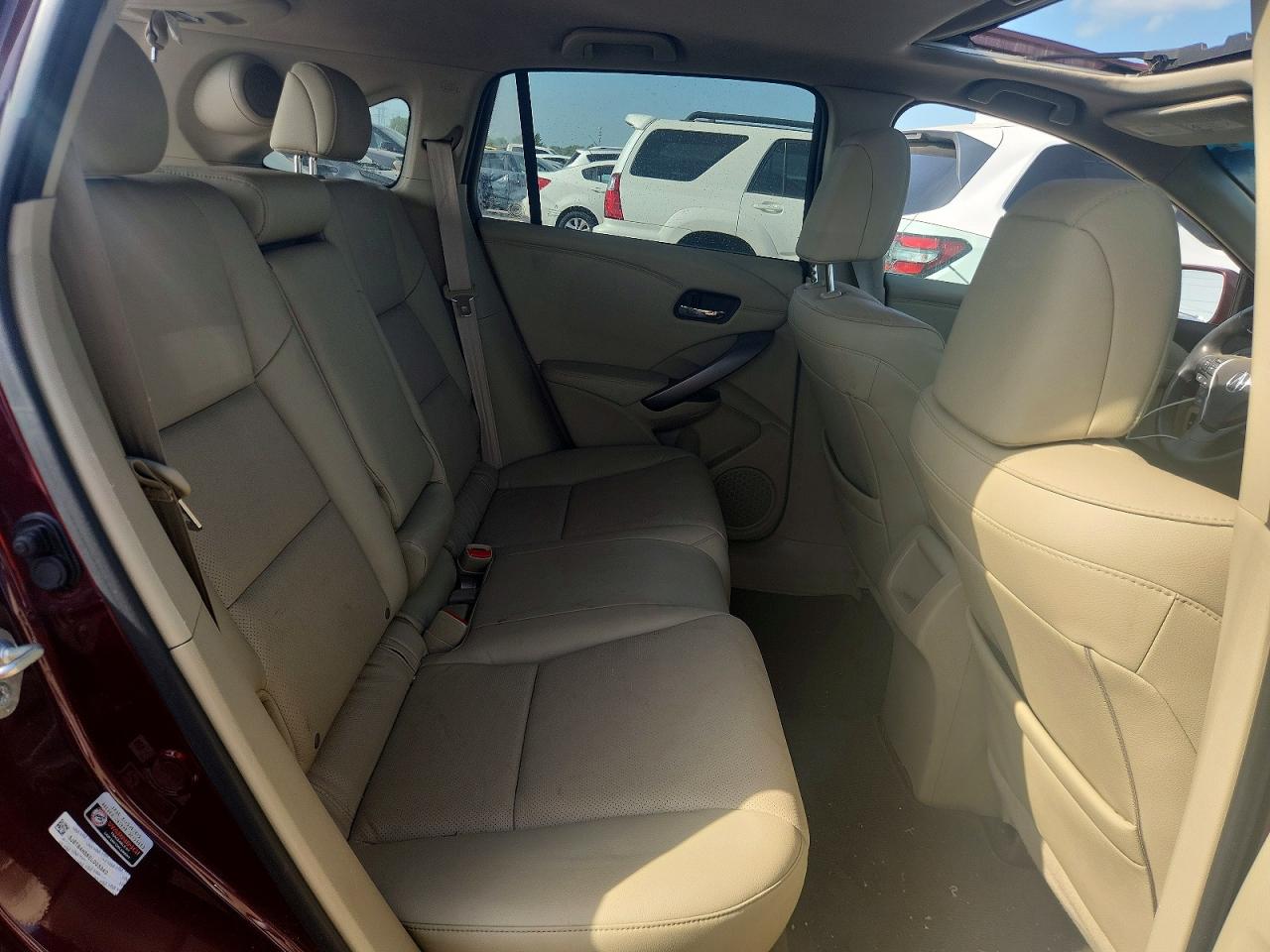 2014 Acura Rdx Technology Maroon vin: 5J8TB4H56EL005340