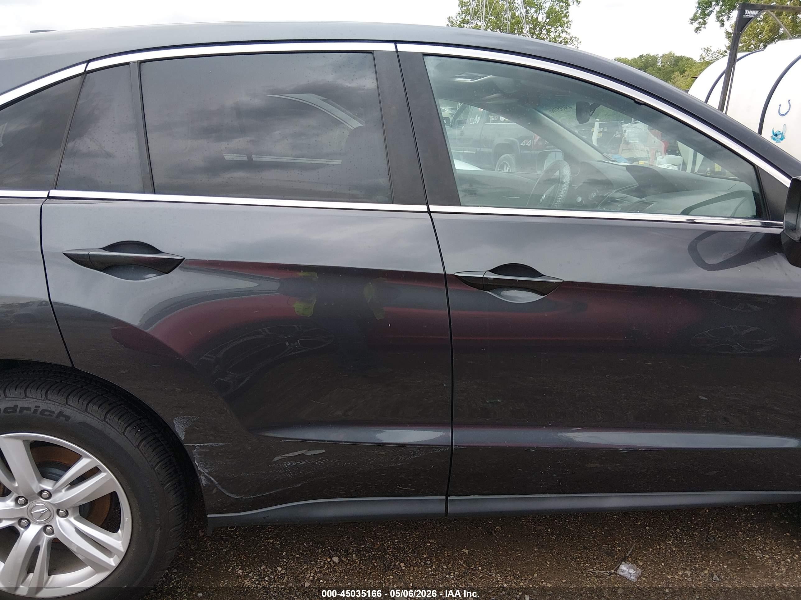 2014 Acura Rdx   Gray vin: 5J8TB4H56EL021683