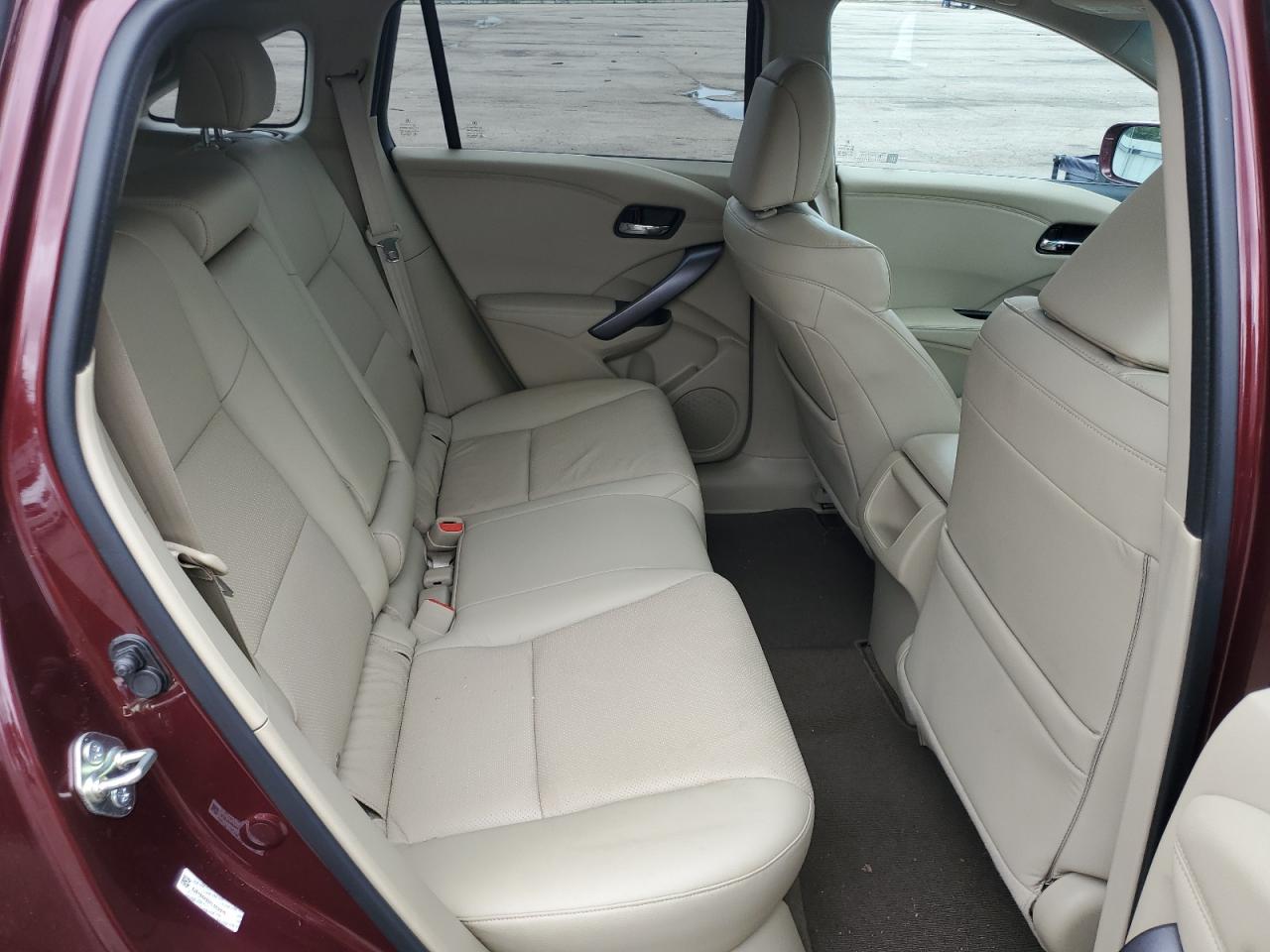 2015 Acura Rdx Technology Burgundy vin: 5J8TB4H56FL002875
