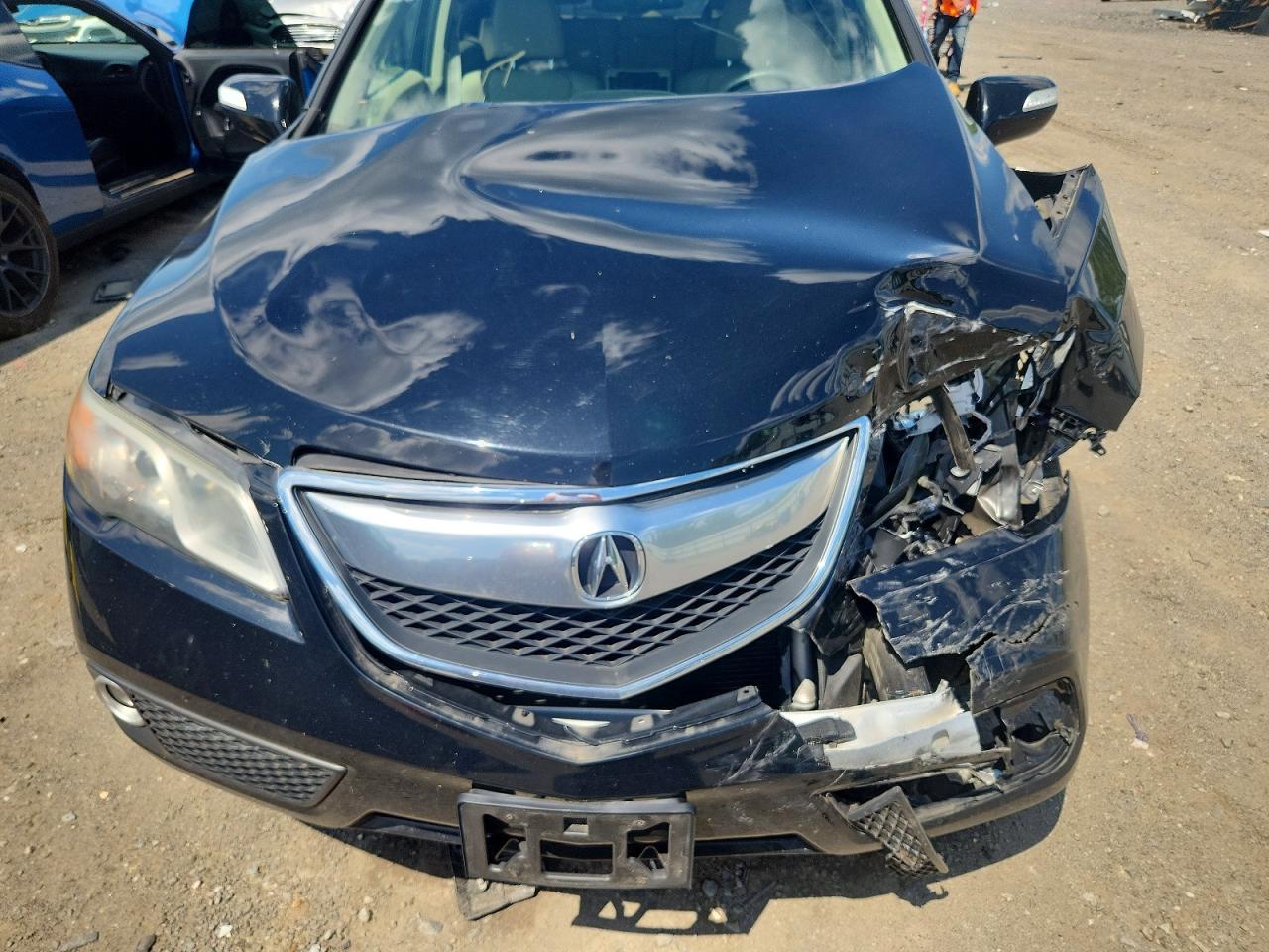 2015 Acura Rdx Technology Black vin: 5J8TB4H56FL024777
