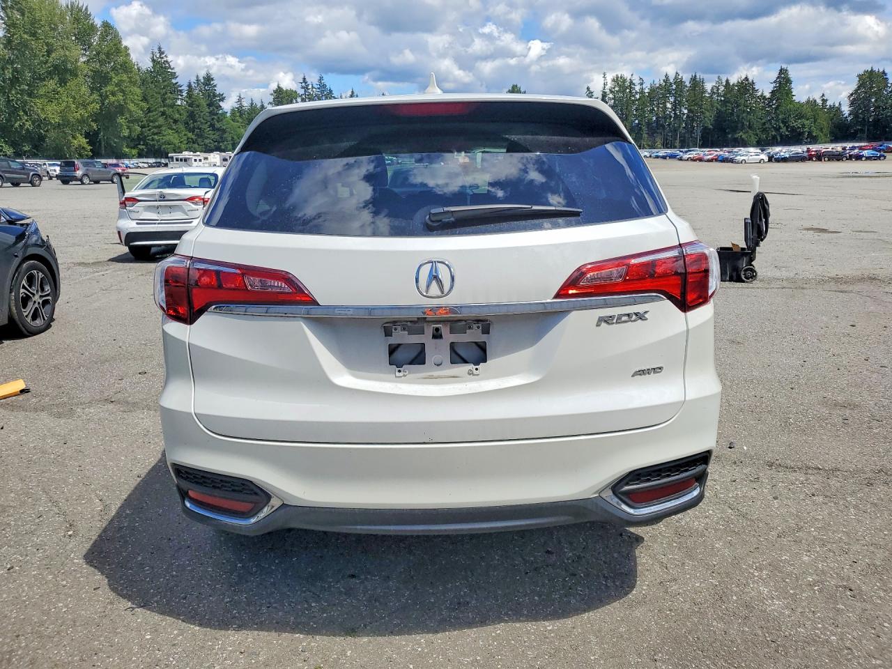 2016 Acura Rdx Technology Белый vin: 5J8TB4H56GL020973