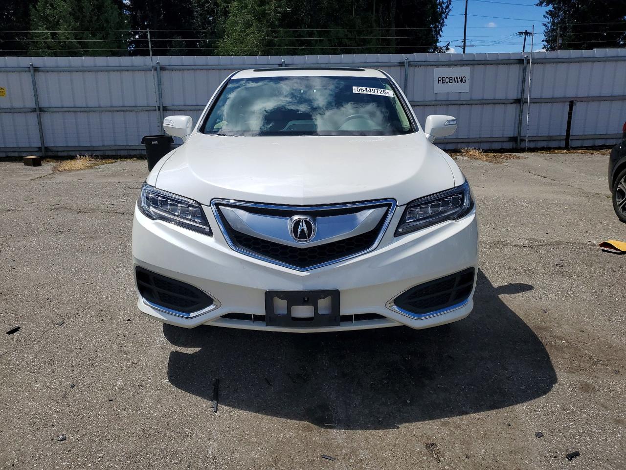 2016 Acura Rdx Technology Белый vin: 5J8TB4H56GL020973
