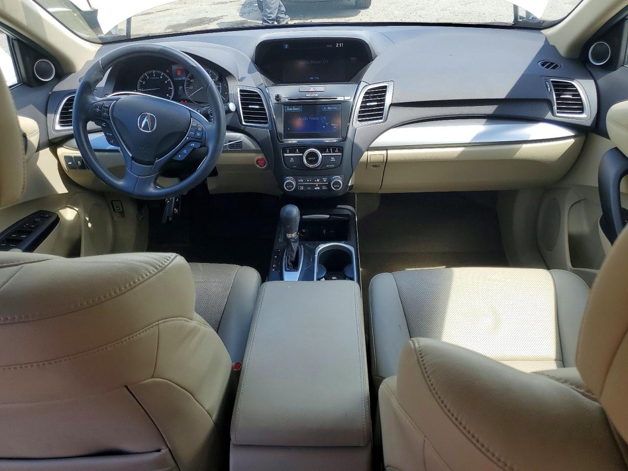 2016 Acura Rdx Technology Белый vin: 5J8TB4H56GL020973