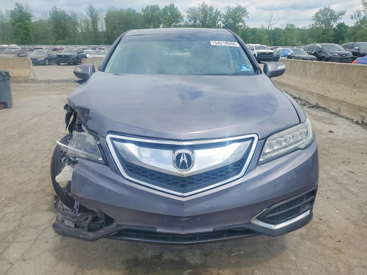 2018 Acura Rdx Technology Серый vin: 5J8TB4H56JL002299