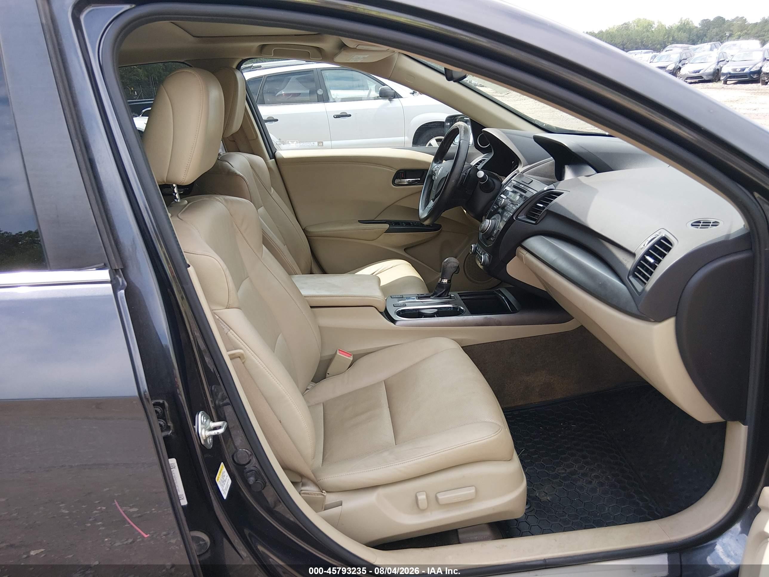 2013 Acura Rdx   Gray vin: 5J8TB4H57DL007452