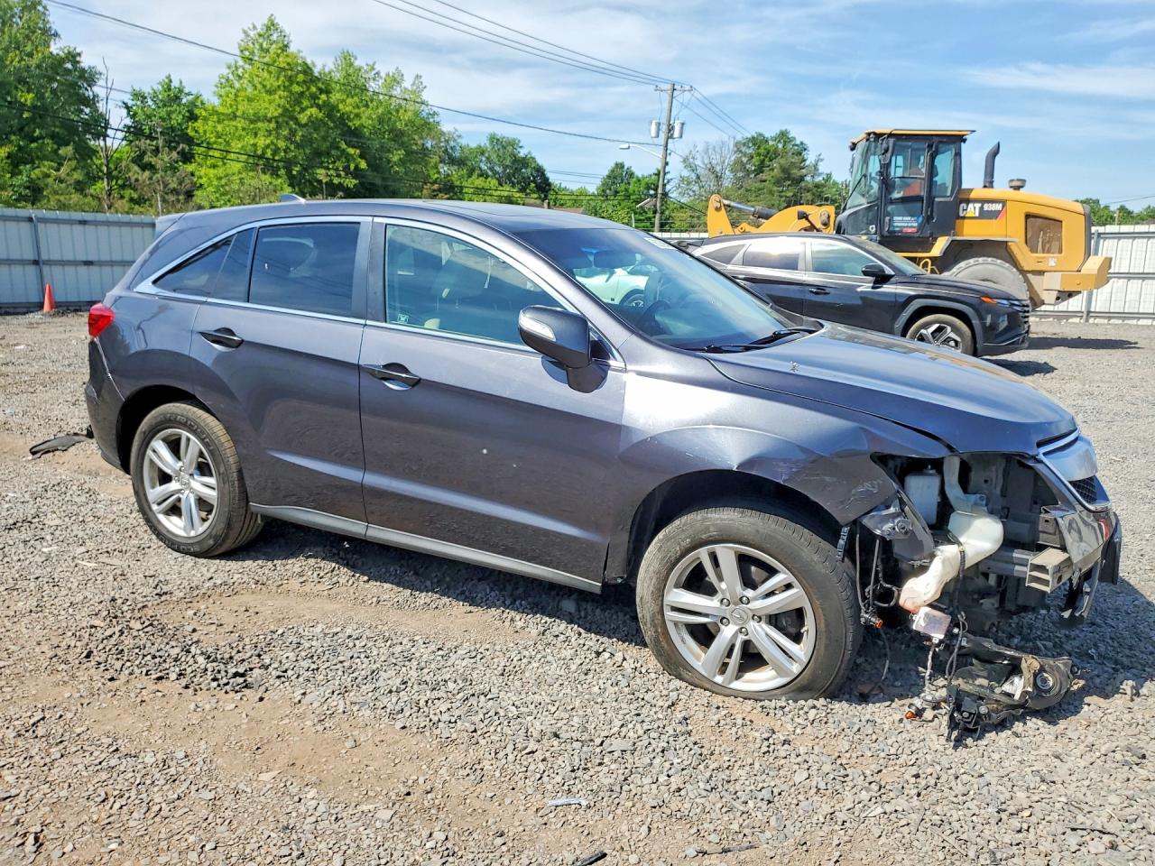 2013 Acura Rdx Technology Gray vin: 5J8TB4H57DL024106