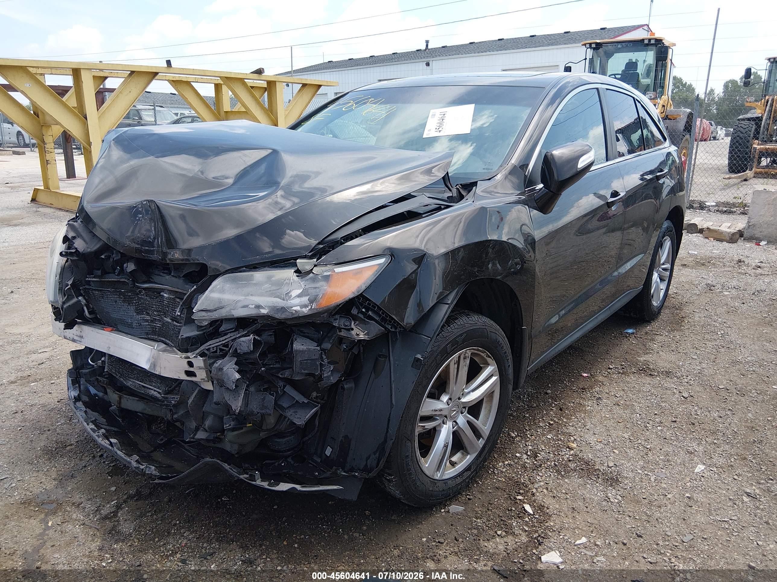 2014 Acura Rdx Gray vin: 5J8TB4H57EL006142