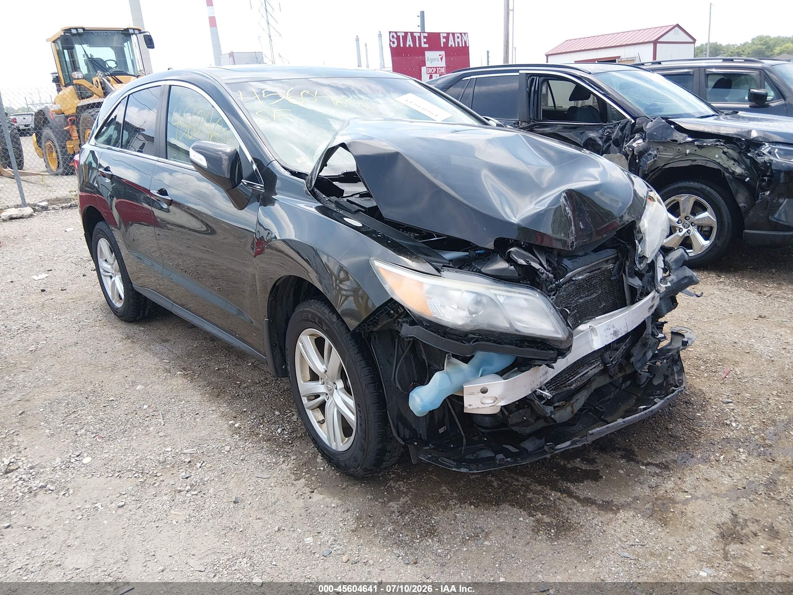2014 Acura Rdx Gray vin: 5J8TB4H57EL006142