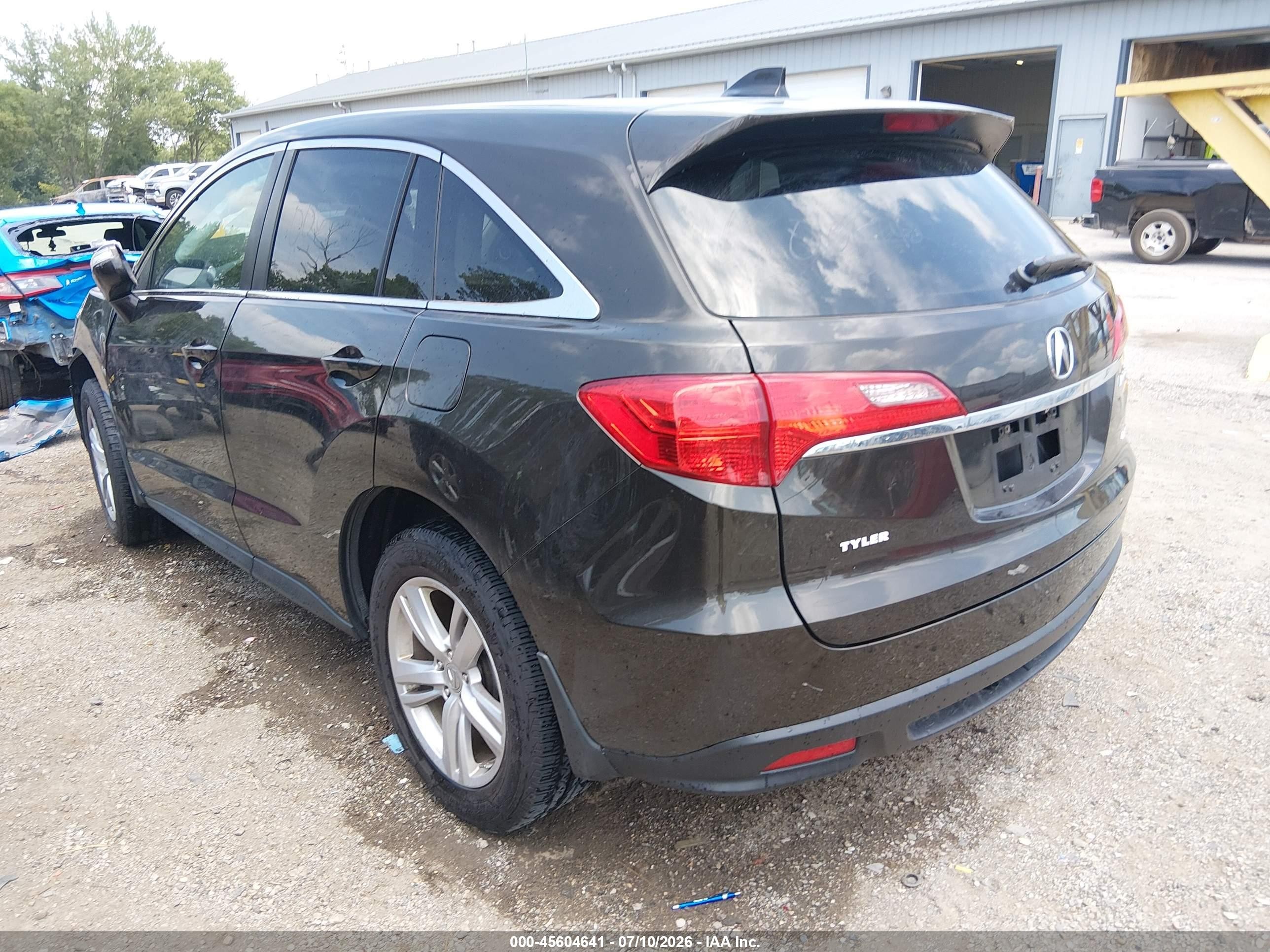 2014 Acura Rdx Gray vin: 5J8TB4H57EL006142