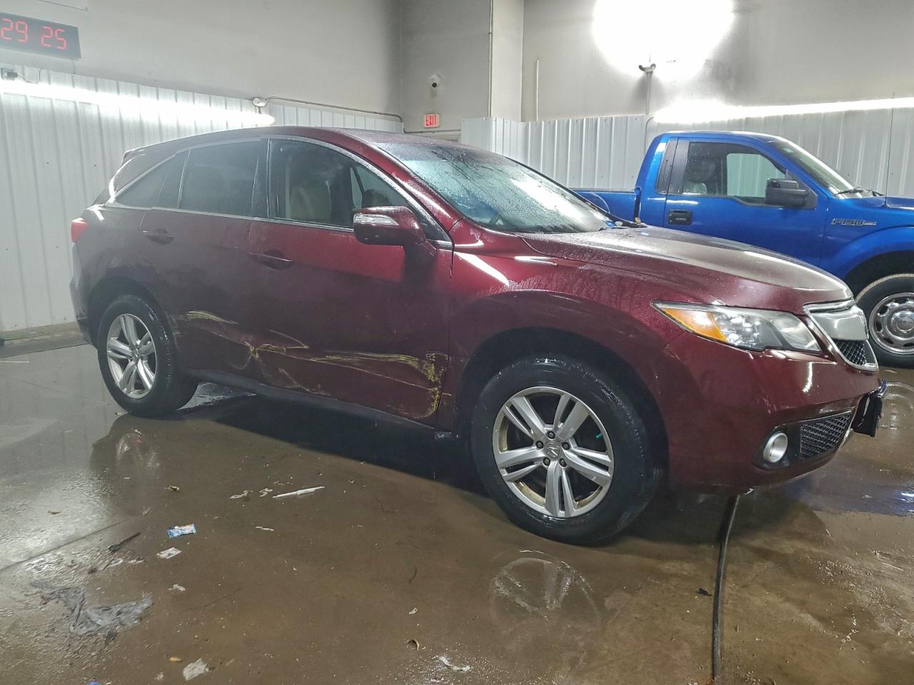 2014 Acura Rdx Technology Maroon vin: 5J8TB4H57EL007761