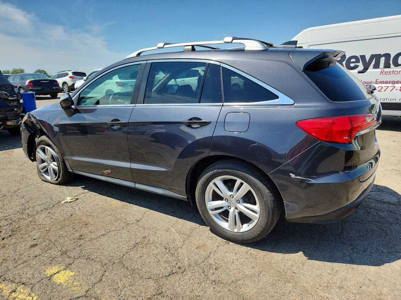 2014 Acura Rdx Technology Black vin: 5J8TB4H57EL021689
