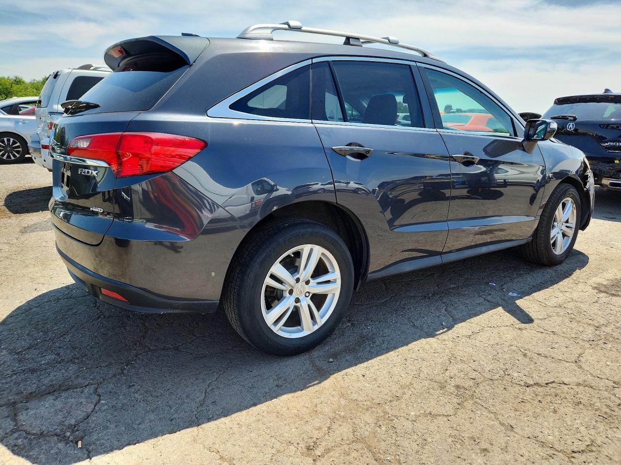 2014 Acura Rdx Technology Black vin: 5J8TB4H57EL021689