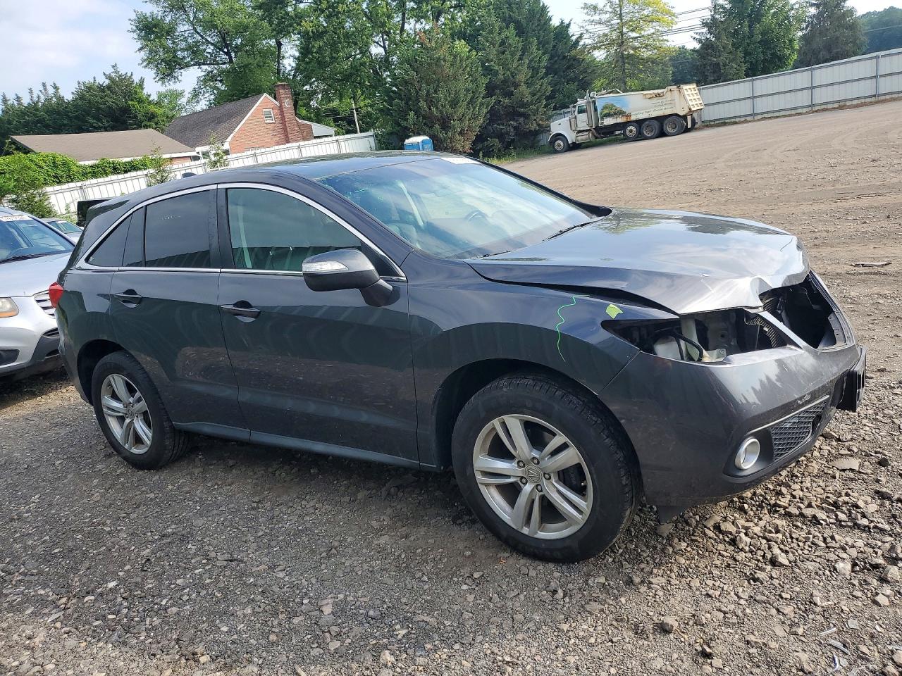 2015 Acura Rdx Technology Gray vin: 5J8TB4H57FL012783