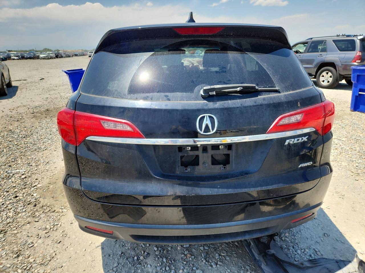 2015 Acura Rdx Technology Черный vin: 5J8TB4H57FL016364