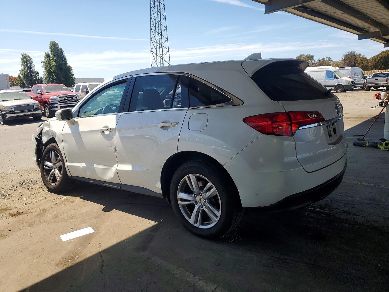 2015 Acura Rdx Technology White vin: 5J8TB4H57FL020642