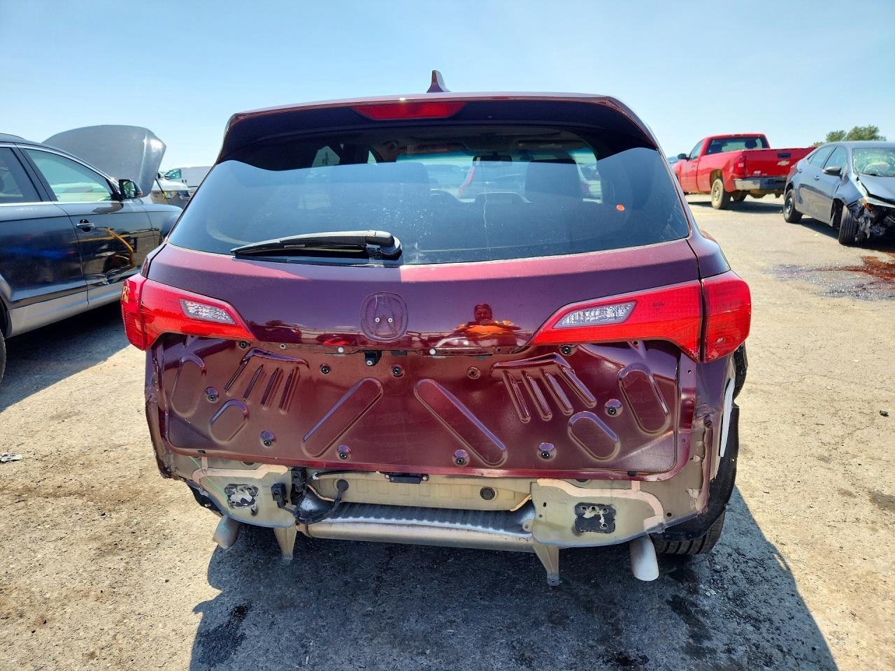 2015 Acura Rdx Technology Burgundy vin: 5J8TB4H57FL024027