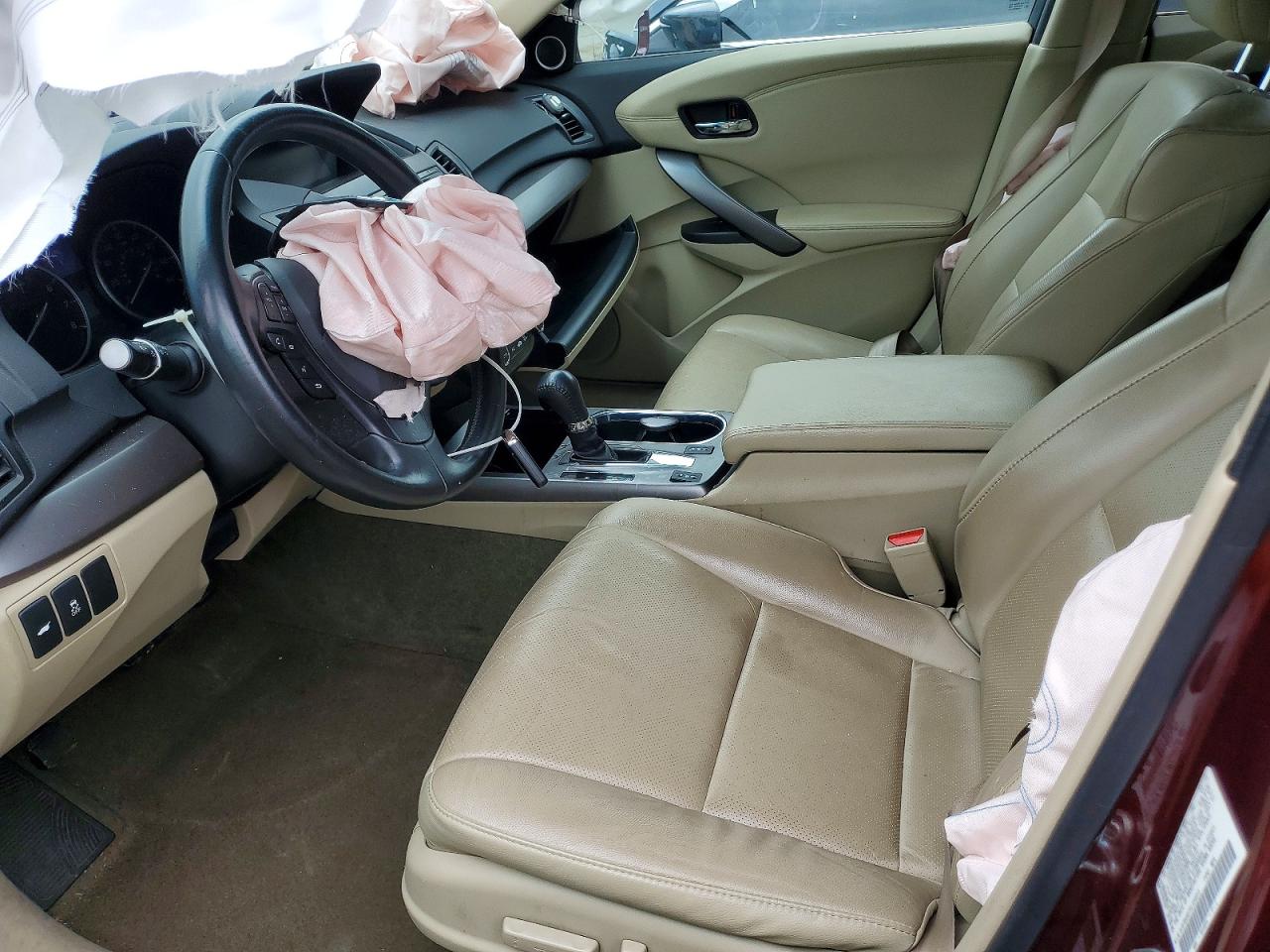 2015 Acura Rdx Technology Burgundy vin: 5J8TB4H57FL026912