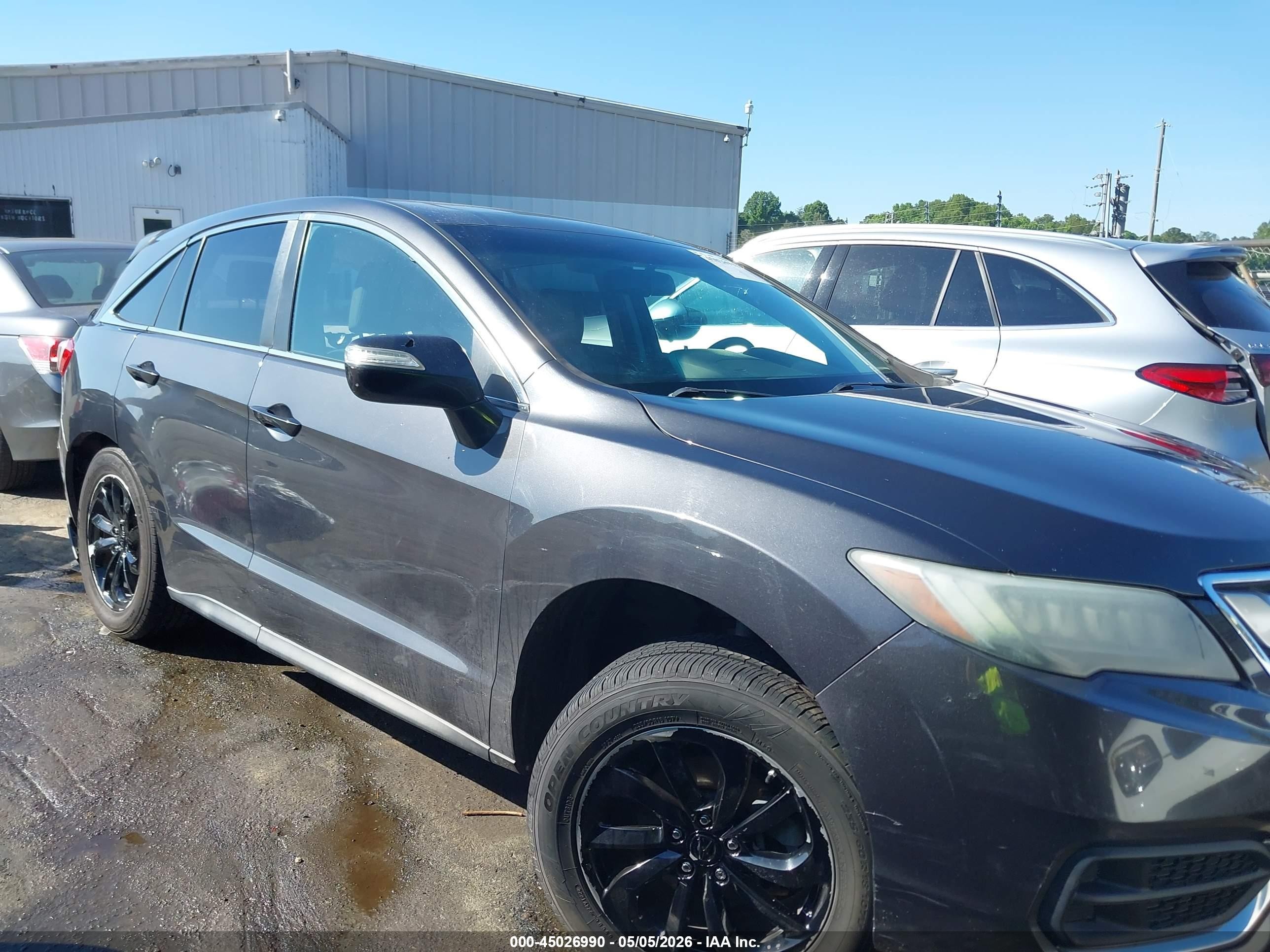 2016 Acura Rdx Technology   Acurawatch Plus Packages/technology Package Gray vin: 5J8TB4H57GL010744
