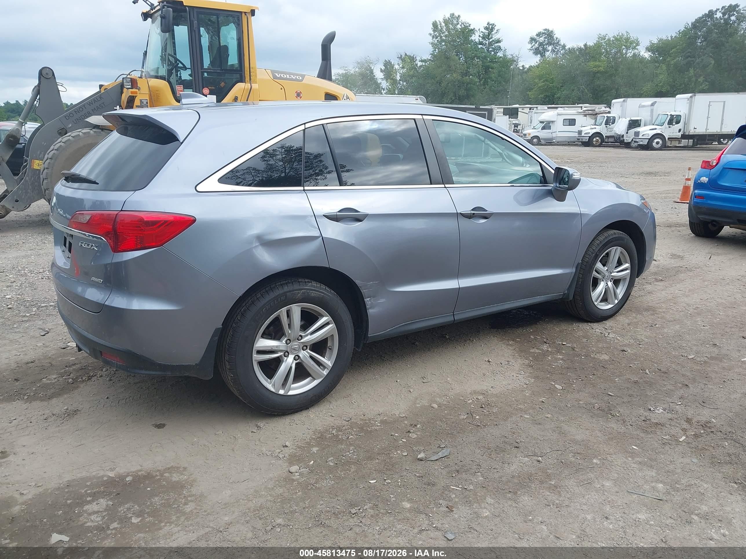 2013 Acura Rdx   Light Blue vin: 5J8TB4H58DL021358