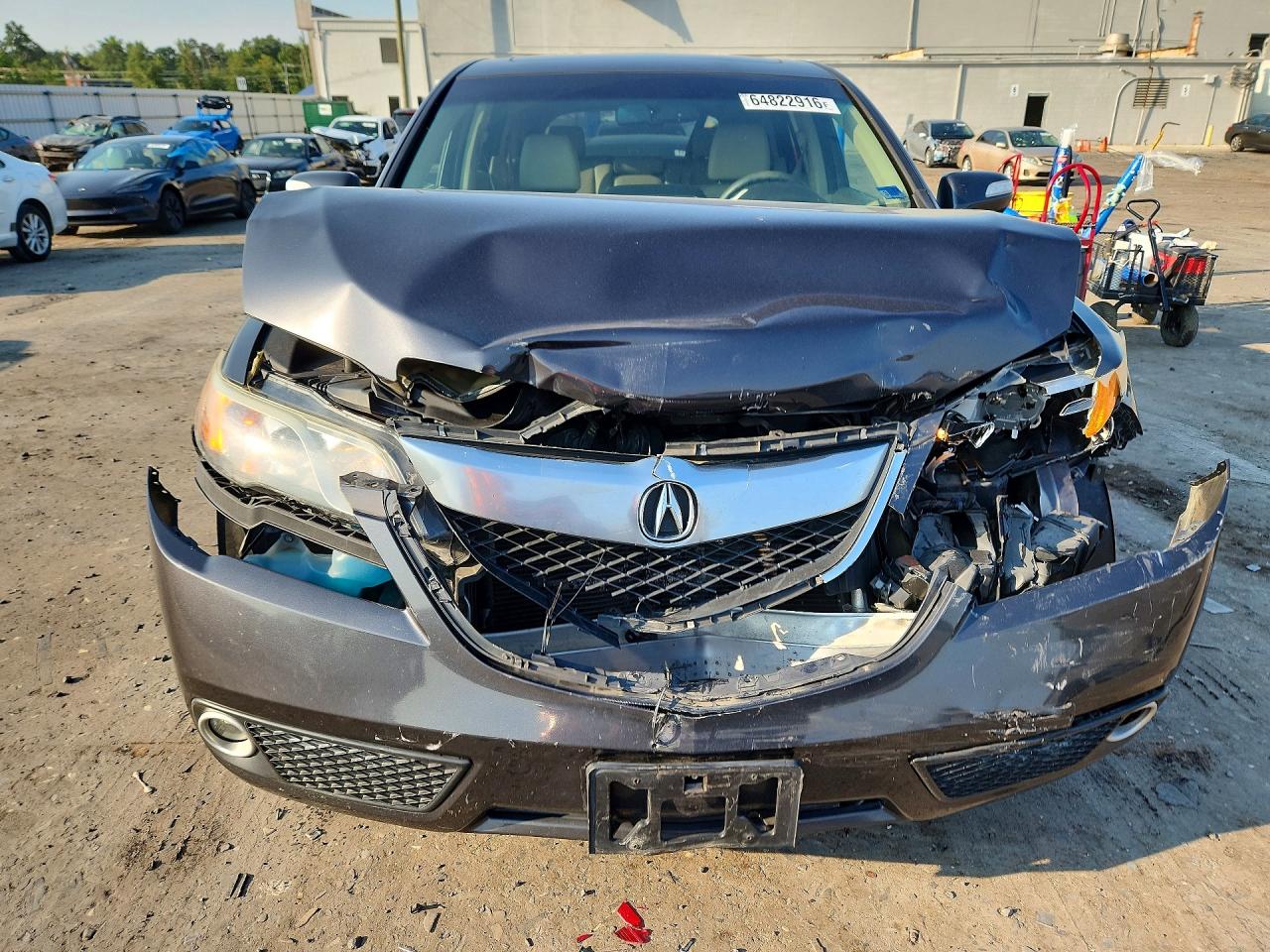 2015 Acura Rdx Technology Black vin: 5J8TB4H58FL021606
