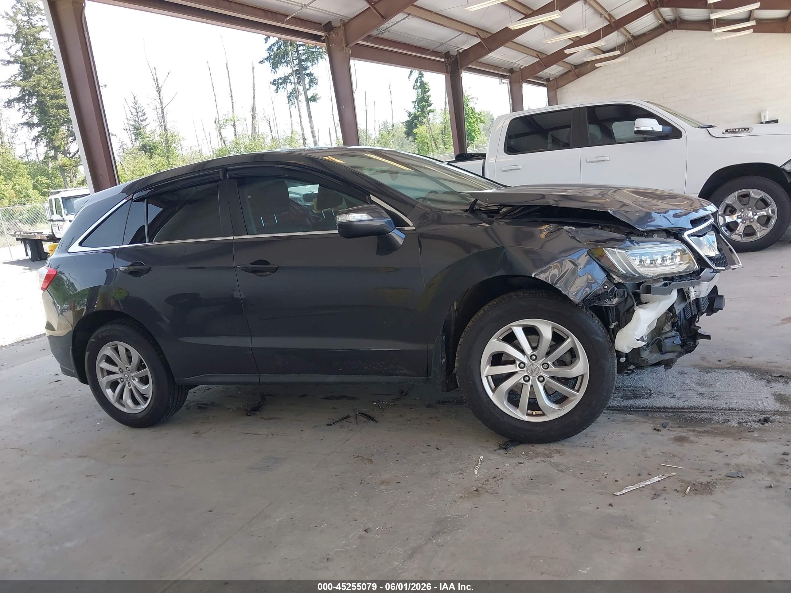 2016 Acura Rdx Technology   Acurawatch Plus Packages/technology Package Серый vin: 5J8TB4H58GL020215