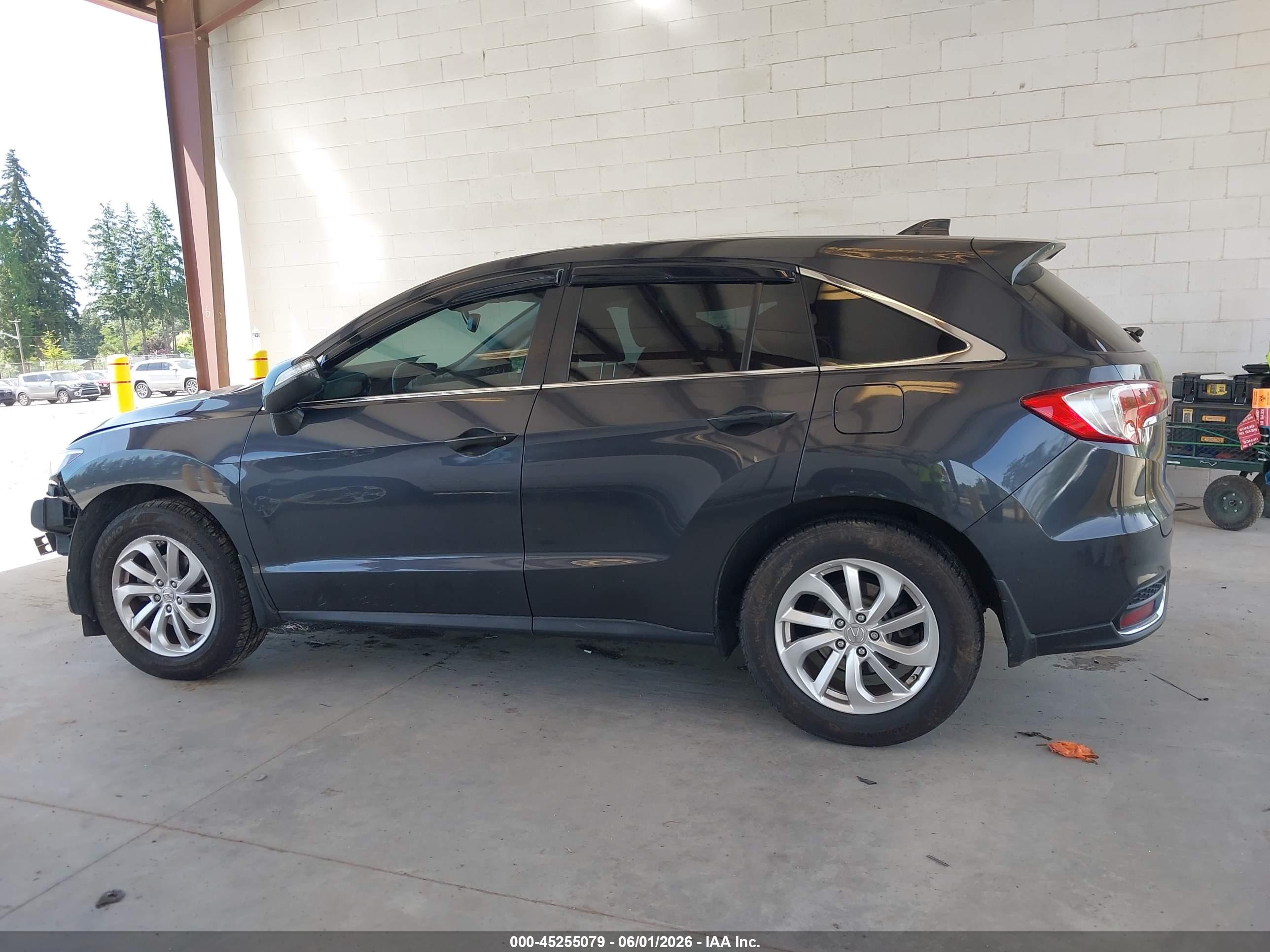 2016 Acura Rdx Technology   Acurawatch Plus Packages/technology Package Серый vin: 5J8TB4H58GL020215