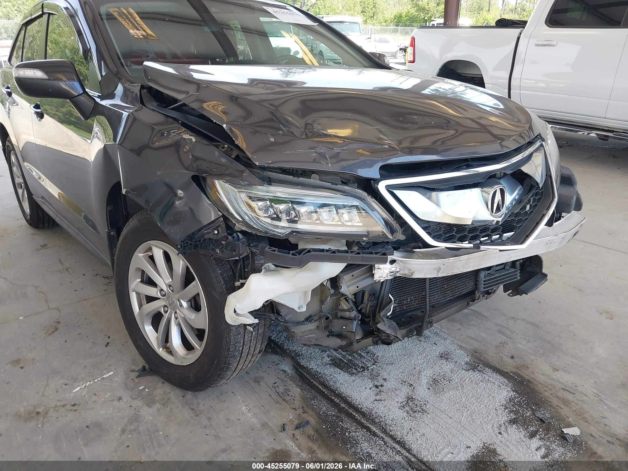 2016 Acura Rdx Technology   Acurawatch Plus Packages/technology Package Серый vin: 5J8TB4H58GL020215