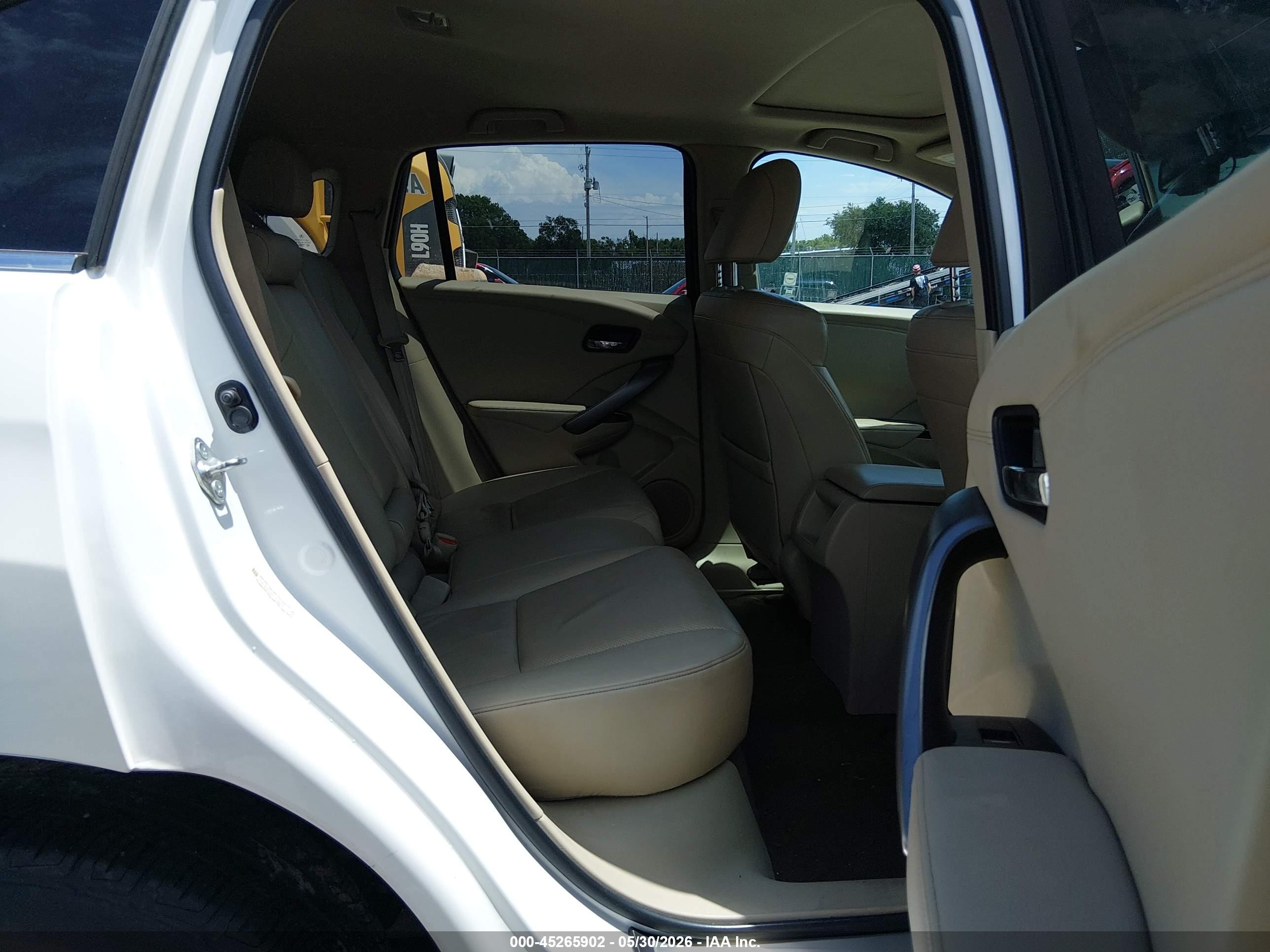 2013 Acura Rdx   White vin: 5J8TB4H59DL005265