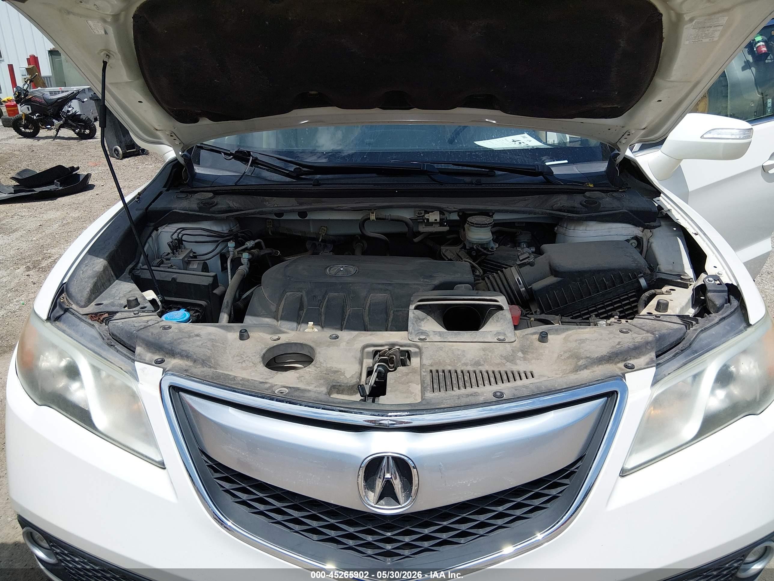 2013 Acura Rdx   White vin: 5J8TB4H59DL005265