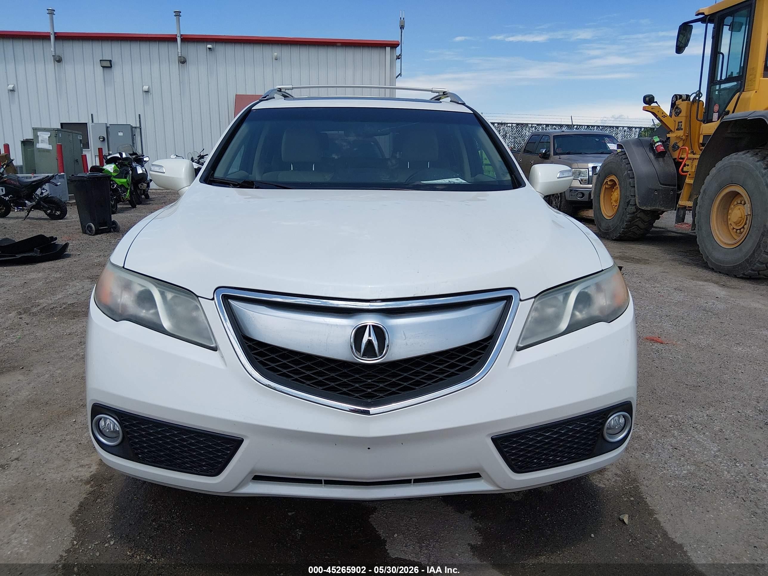 2013 Acura Rdx   White vin: 5J8TB4H59DL005265
