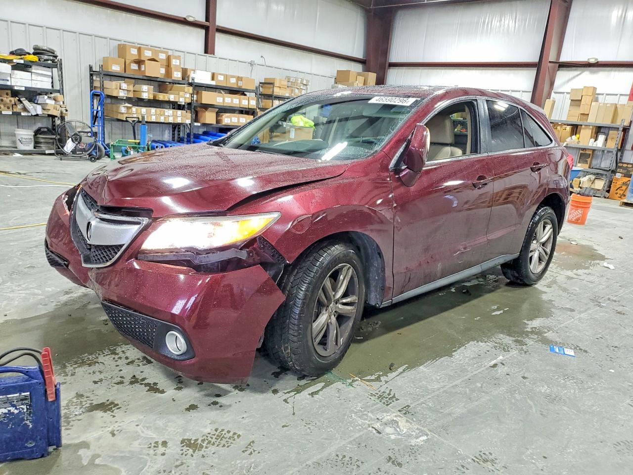 2013 Acura Rdx Technology Maroon vin: 5J8TB4H59DL009171