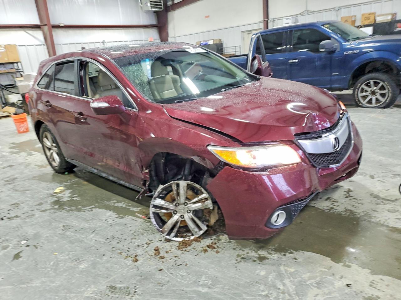 2013 Acura Rdx Technology Maroon vin: 5J8TB4H59DL009171