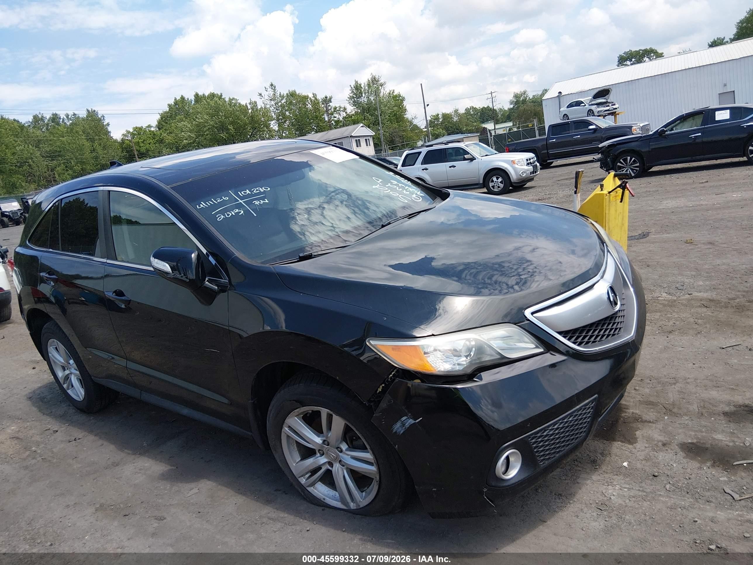 2013 Acura Rdx   Black vin: 5J8TB4H59DL014080