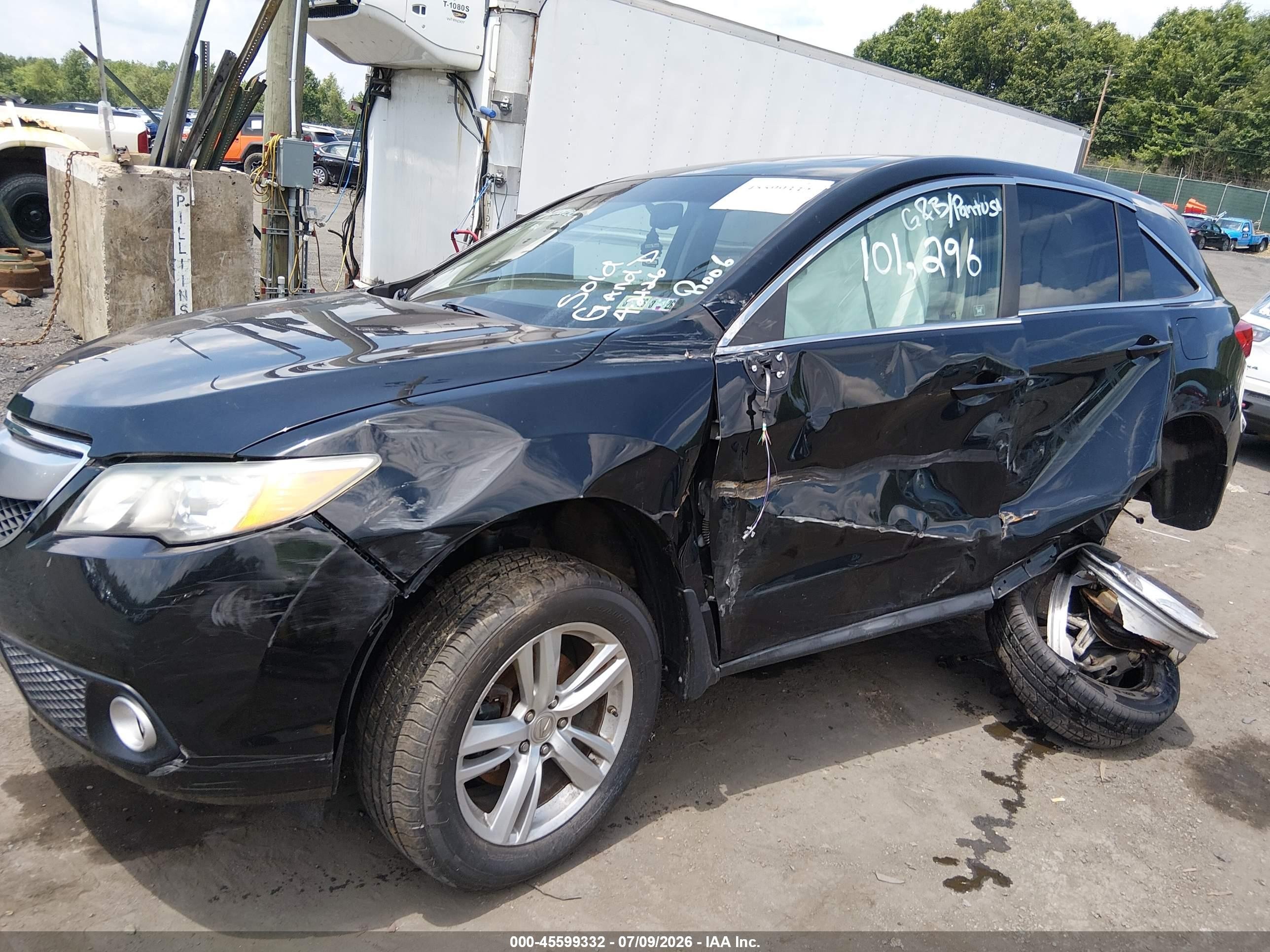 2013 Acura Rdx   Black vin: 5J8TB4H59DL014080