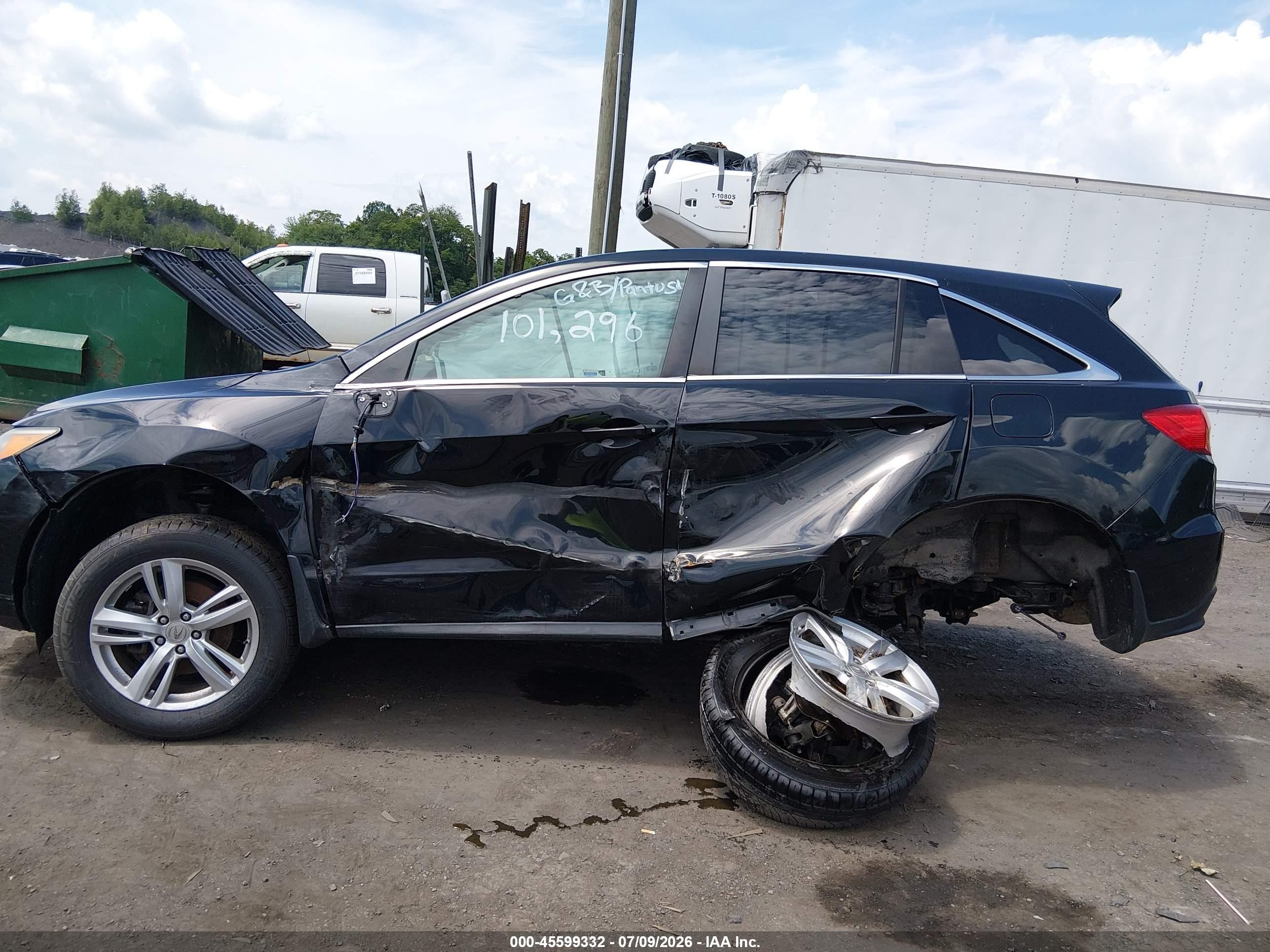2013 Acura Rdx   Black vin: 5J8TB4H59DL014080