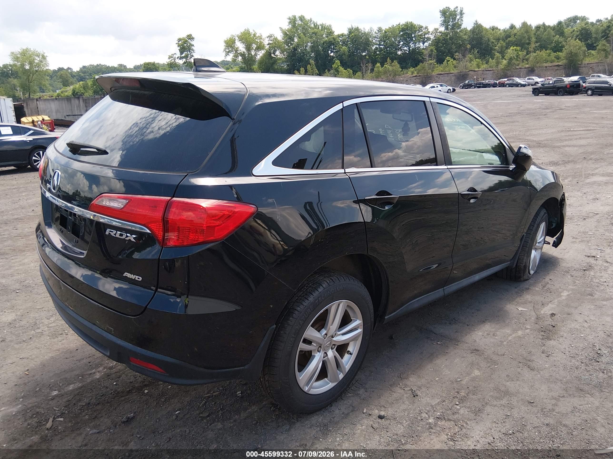 2013 Acura Rdx   Black vin: 5J8TB4H59DL014080
