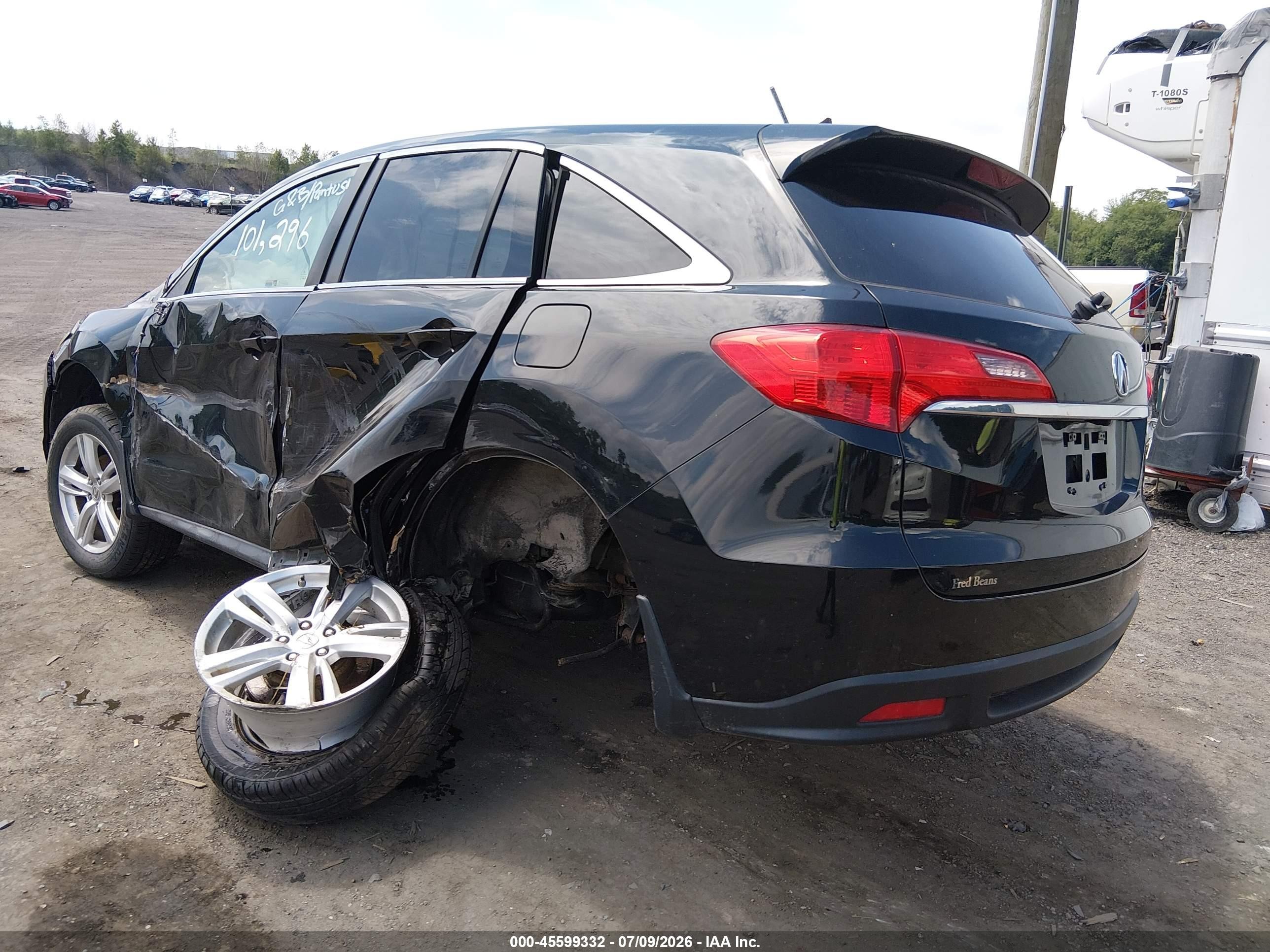 2013 Acura Rdx   Black vin: 5J8TB4H59DL014080
