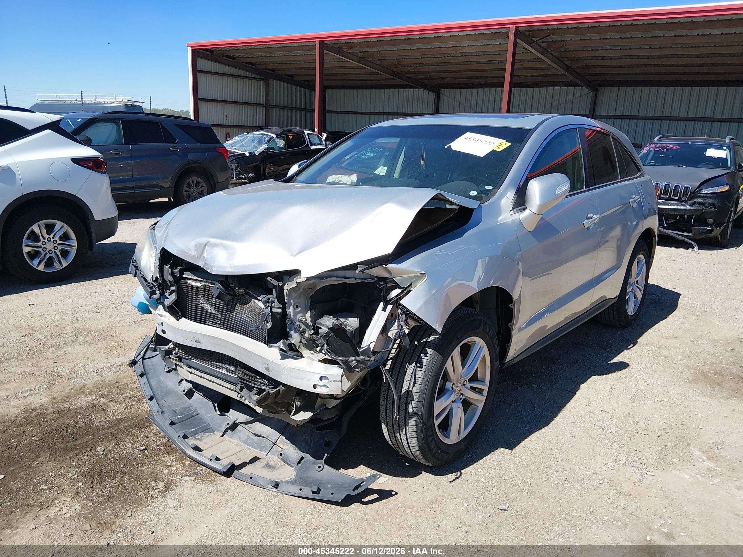 2013 Acura Rdx Silver vin: 5J8TB4H59DL017805