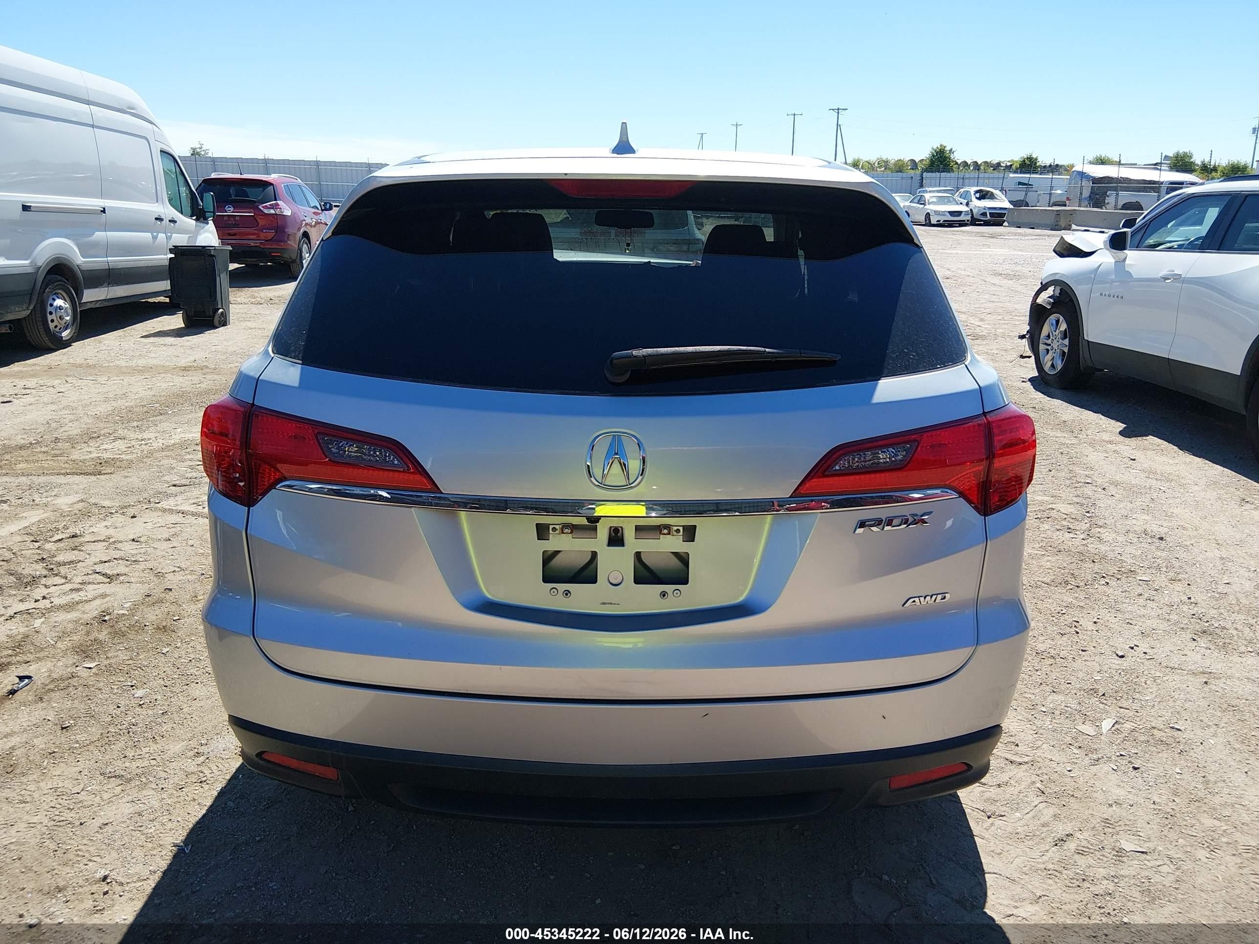 2013 Acura Rdx Silver vin: 5J8TB4H59DL017805