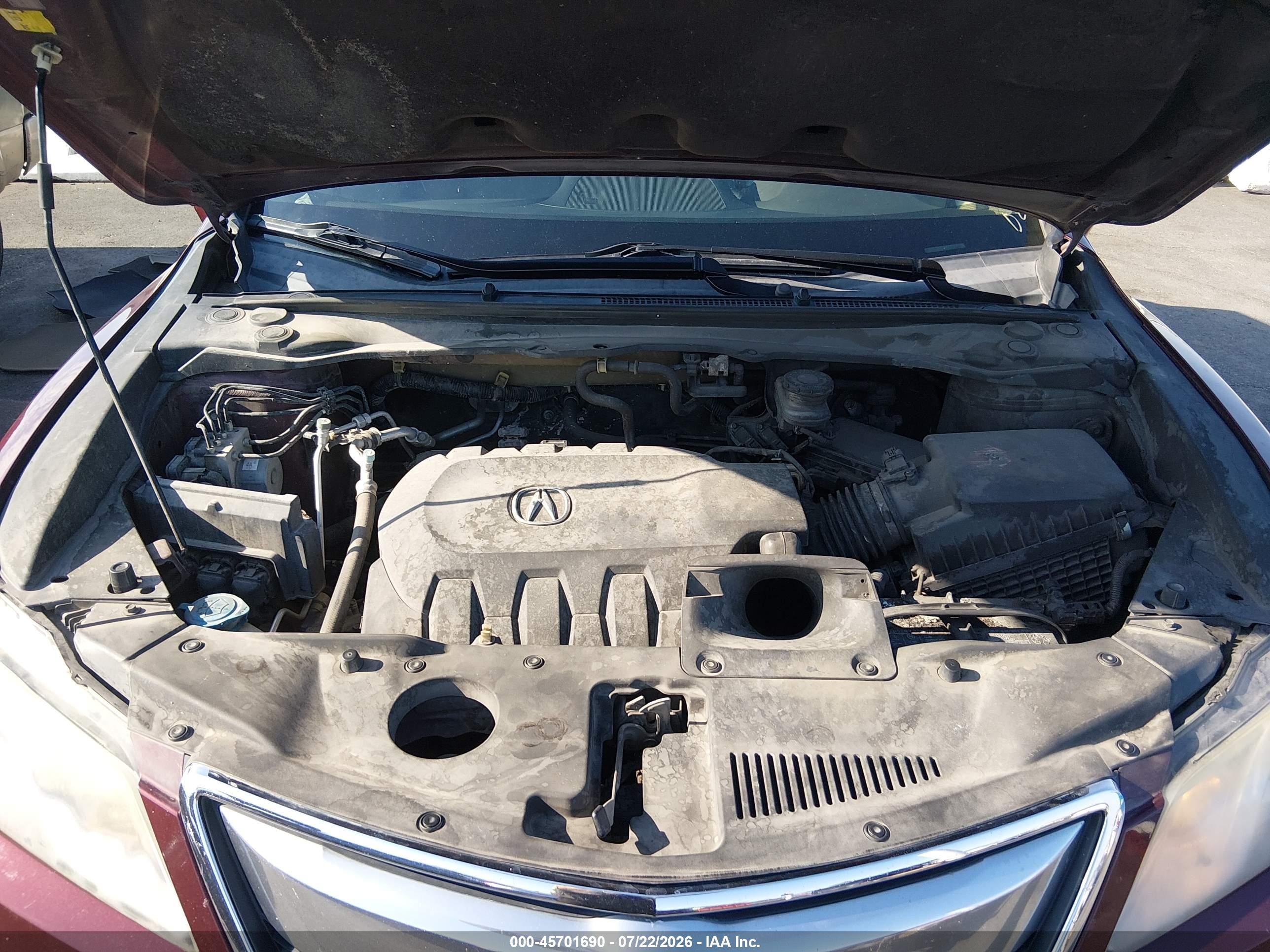 2014 Acura Rdx   Red vin: 5J8TB4H59EL025291