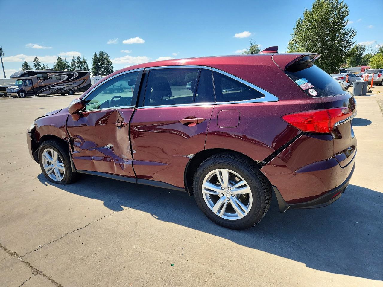 2015 Acura Rdx Technology Бордовый vin: 5J8TB4H59FL002501