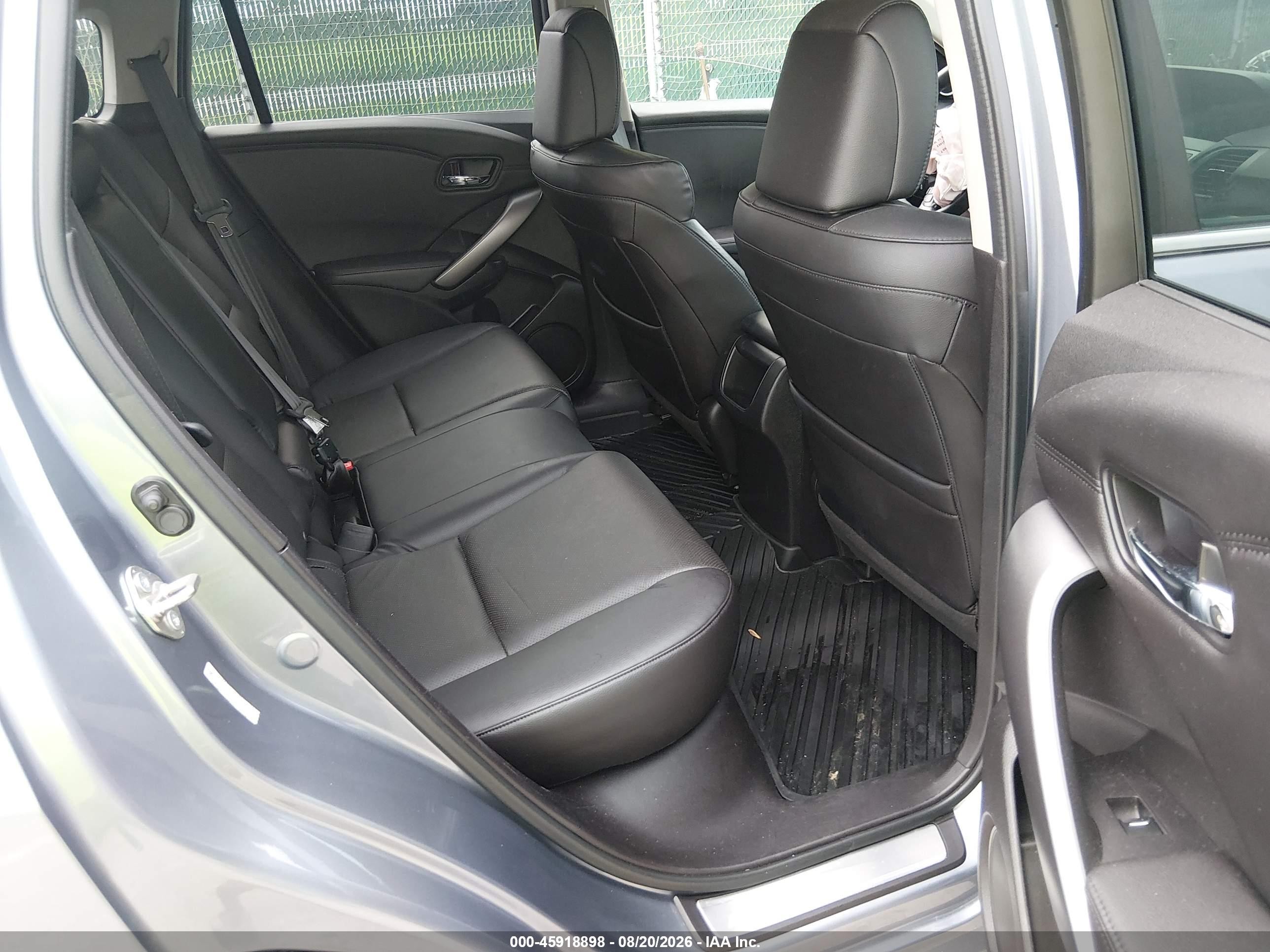 2015 Acura Rdx   Gray vin: 5J8TB4H59FL009948