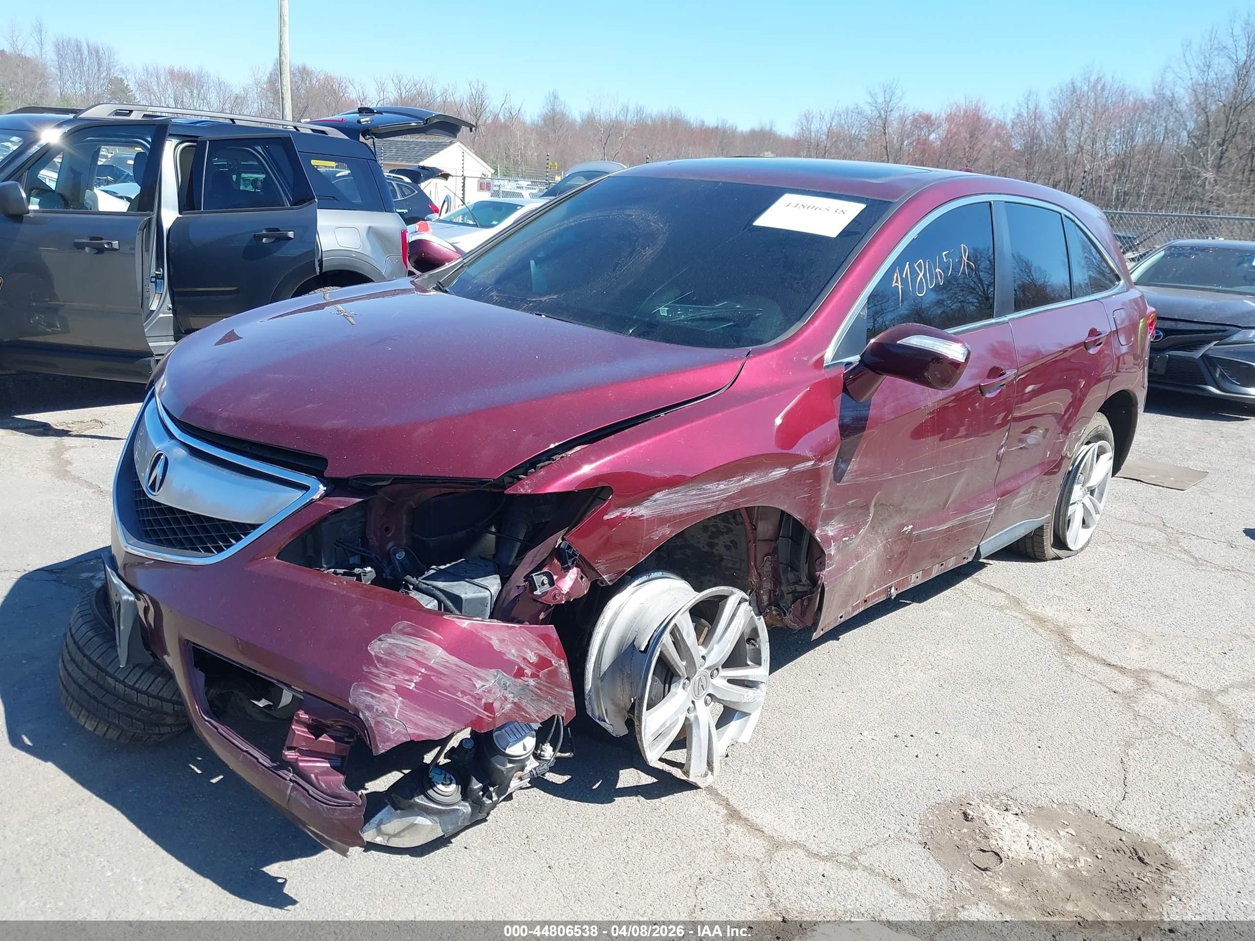 2015 Acura Rdx   Maroon vin: 5J8TB4H59FL024045