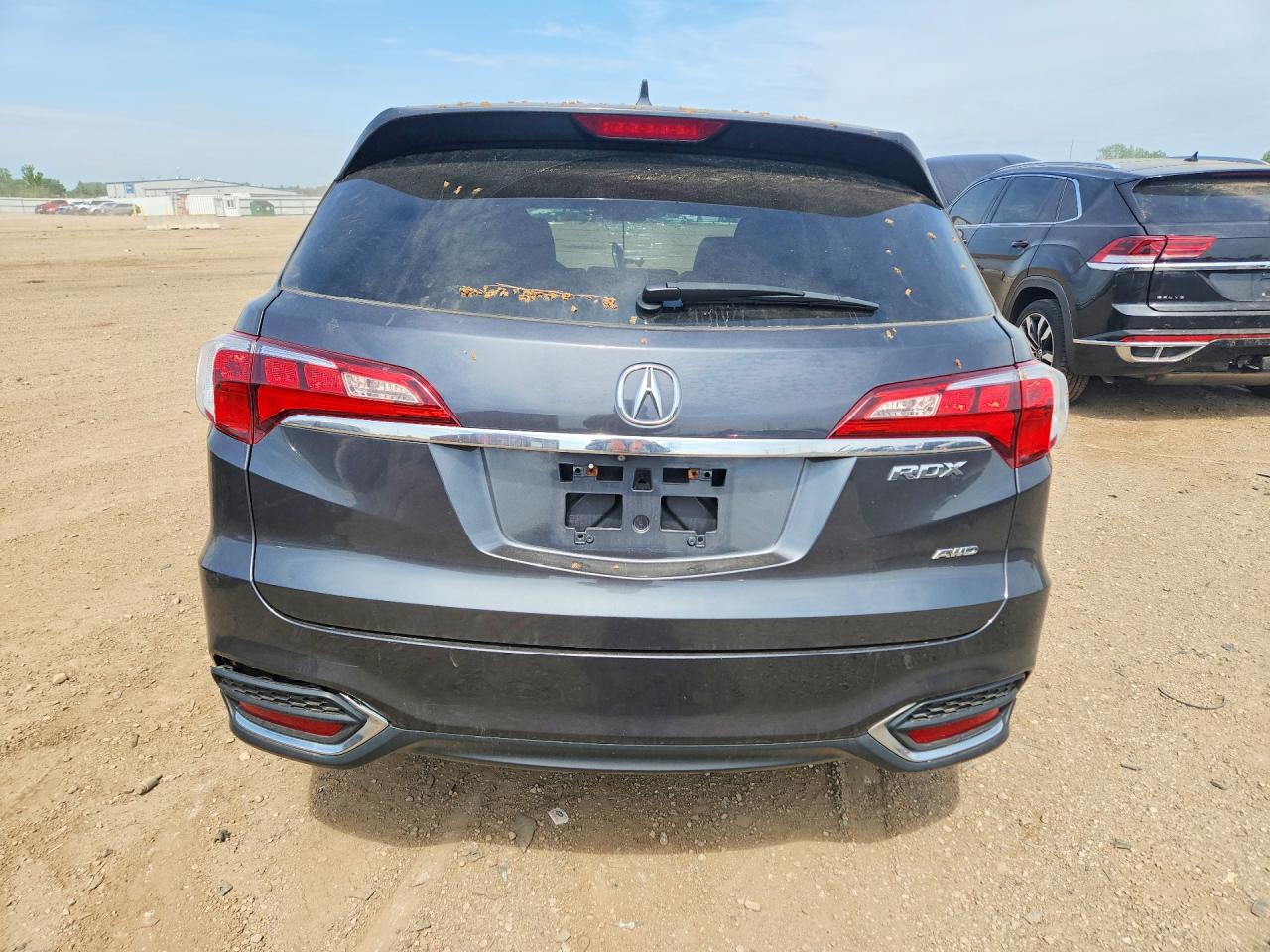 2016 Acura Rdx Technology Gray vin: 5J8TB4H59GL014472