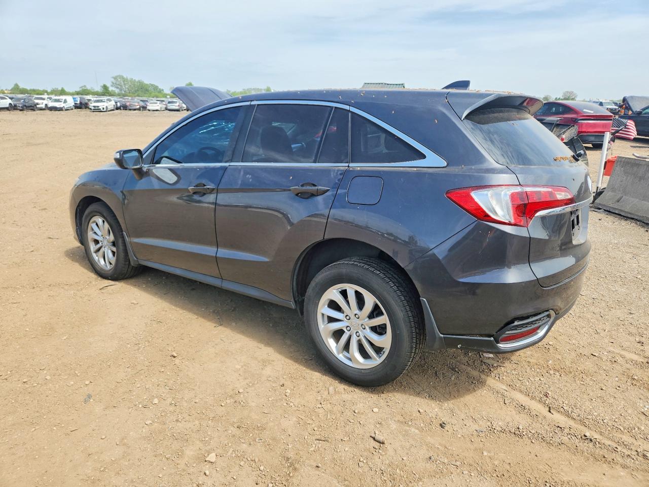 2016 Acura Rdx Technology Gray vin: 5J8TB4H59GL014472