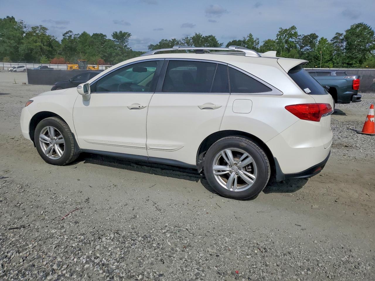 2013 Acura Rdx Technology White vin: 5J8TB4H5XDL008983
