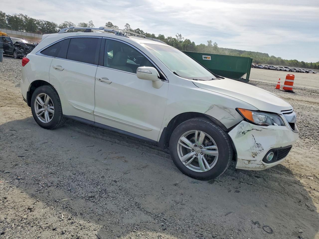 2013 Acura Rdx Technology White vin: 5J8TB4H5XDL008983